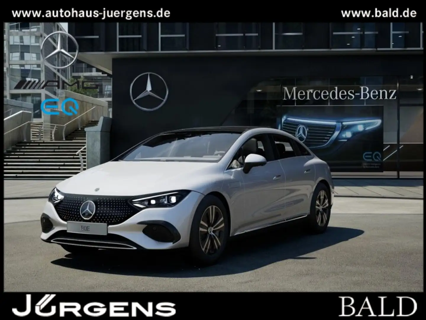 Mercedes-Benz EQE 350 ElectricArt/DIGITAL/360/Pano/Burm/Memo Silber - 1