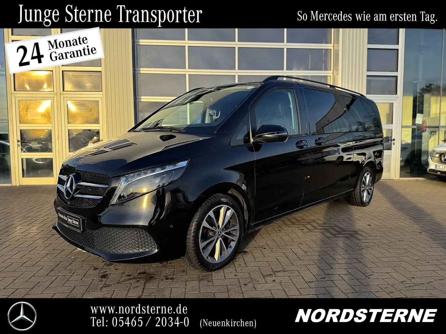 Mercedes-Benz V 300 V 300 d AVANTGARDE EL +AIRMATIC+360°+STDHZG+LED Noir - 1