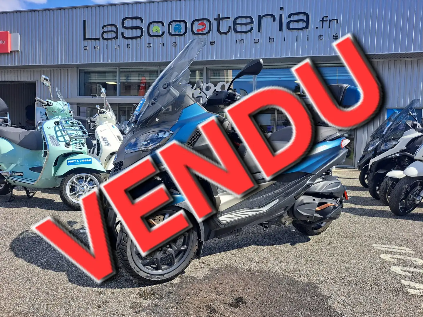 Piaggio MP3 530 Albastru - 1