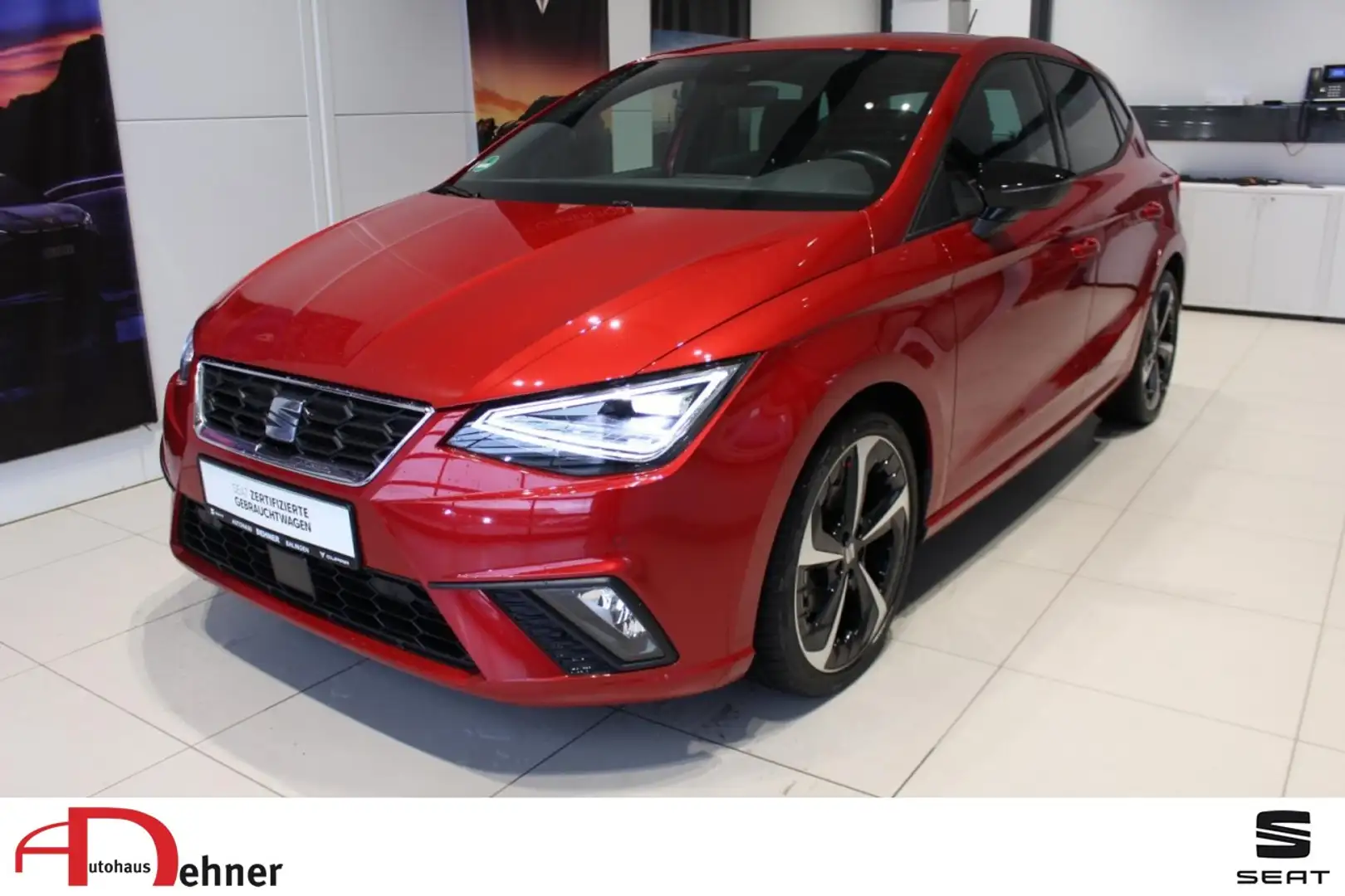 SEAT Ibiza FR 1.5 TSI DSG Klima Navi Rückfahrkamera Rot - 1