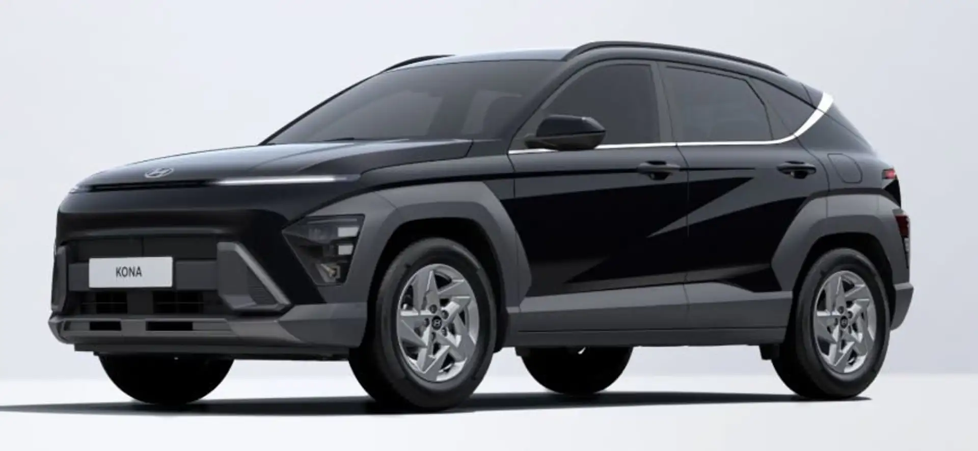 Hyundai KONA TREND 1.6i 138PS LED+el.Heckklappe Zwart - 1