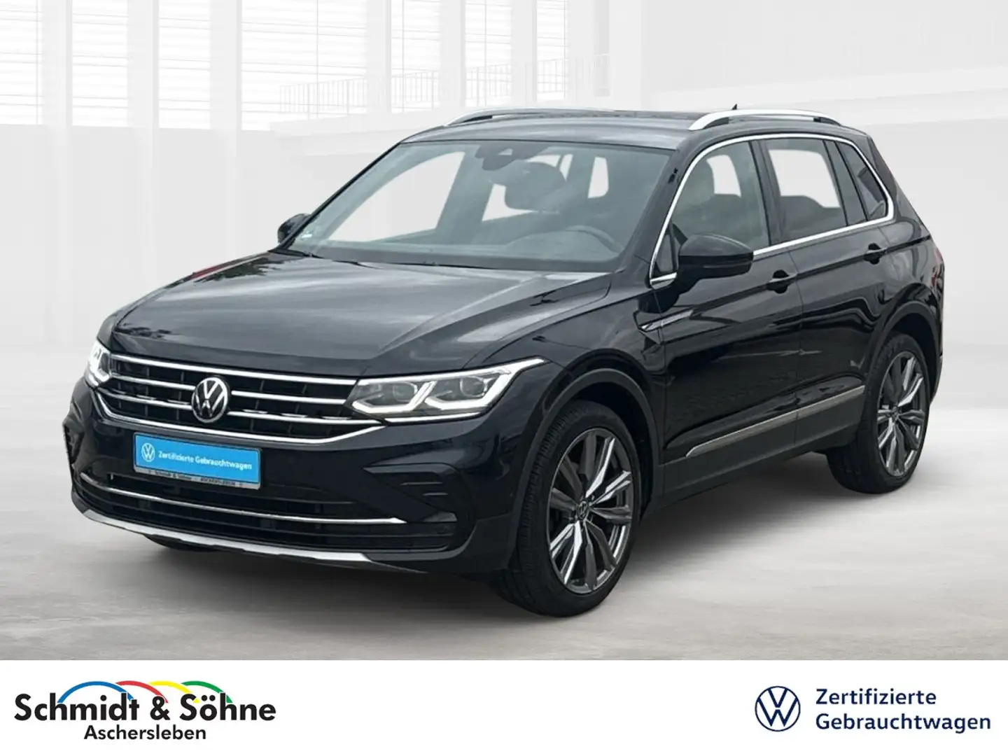 Volkswagen Tiguan Elegance 1.5 TSI DSG MATRIX+AHK+STHZ+HEAD Klima Zwart - 1