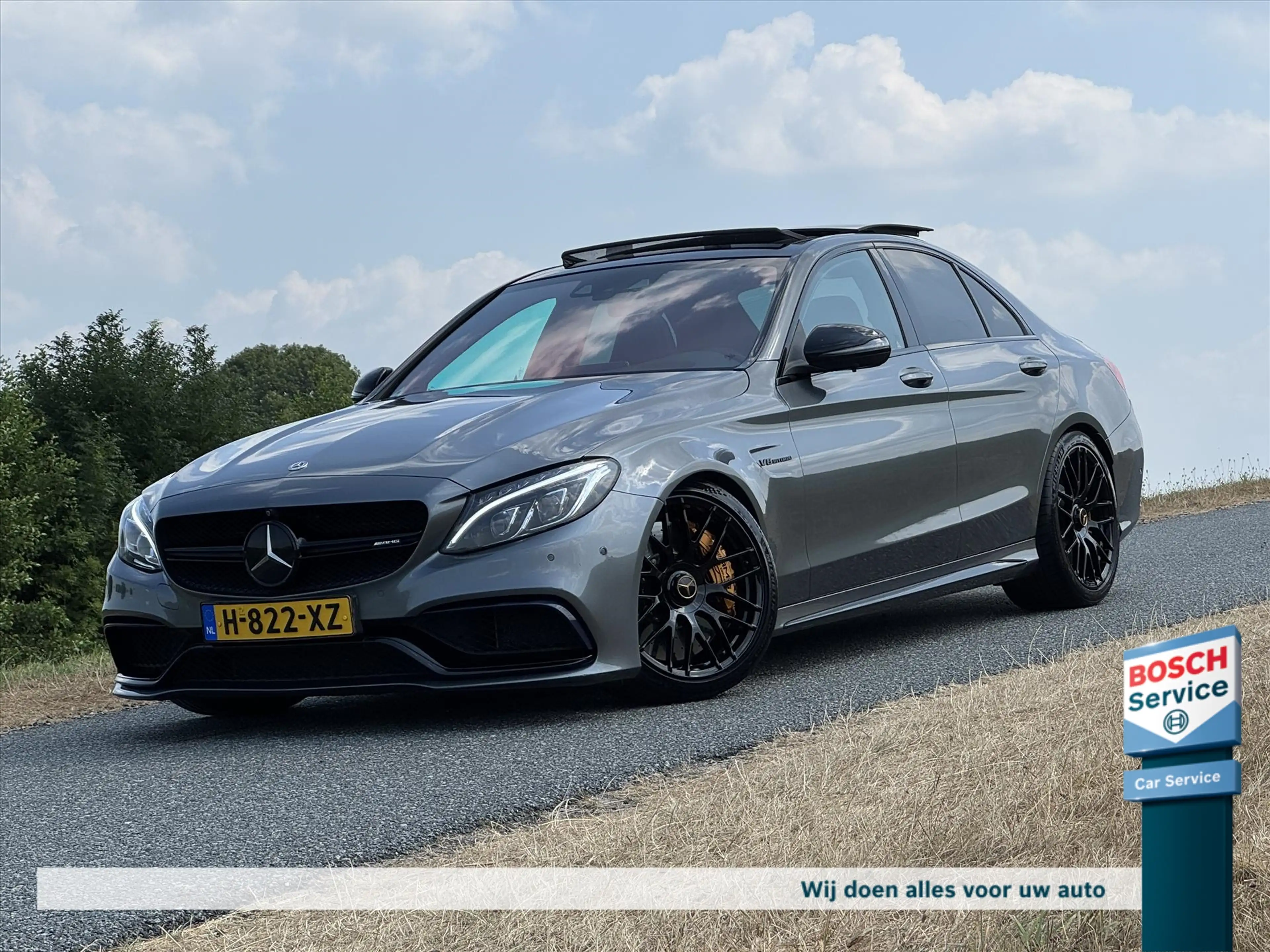 Mercedes-Benz C 63 AMG C63 S 510PK / Full Option / Pano / Keramisch / Sch