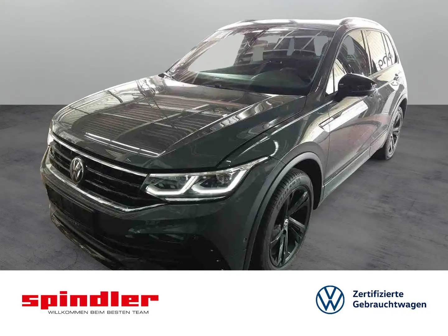 Volkswagen Tiguan R-Line 2.0 TDI 4M DSG / Navi, Matrix, AHK Grau - 1