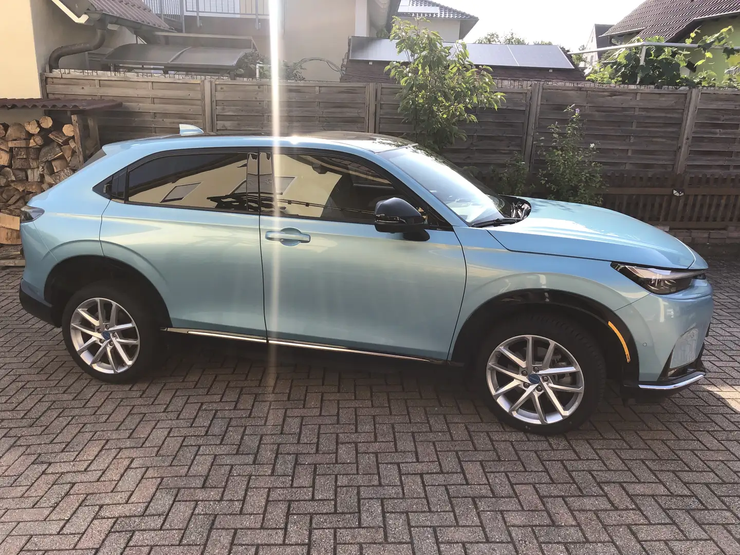 Honda e:Ny1 Advance Pano Leder Navi el Heckkl 18 Z Allwetter Blau - 1