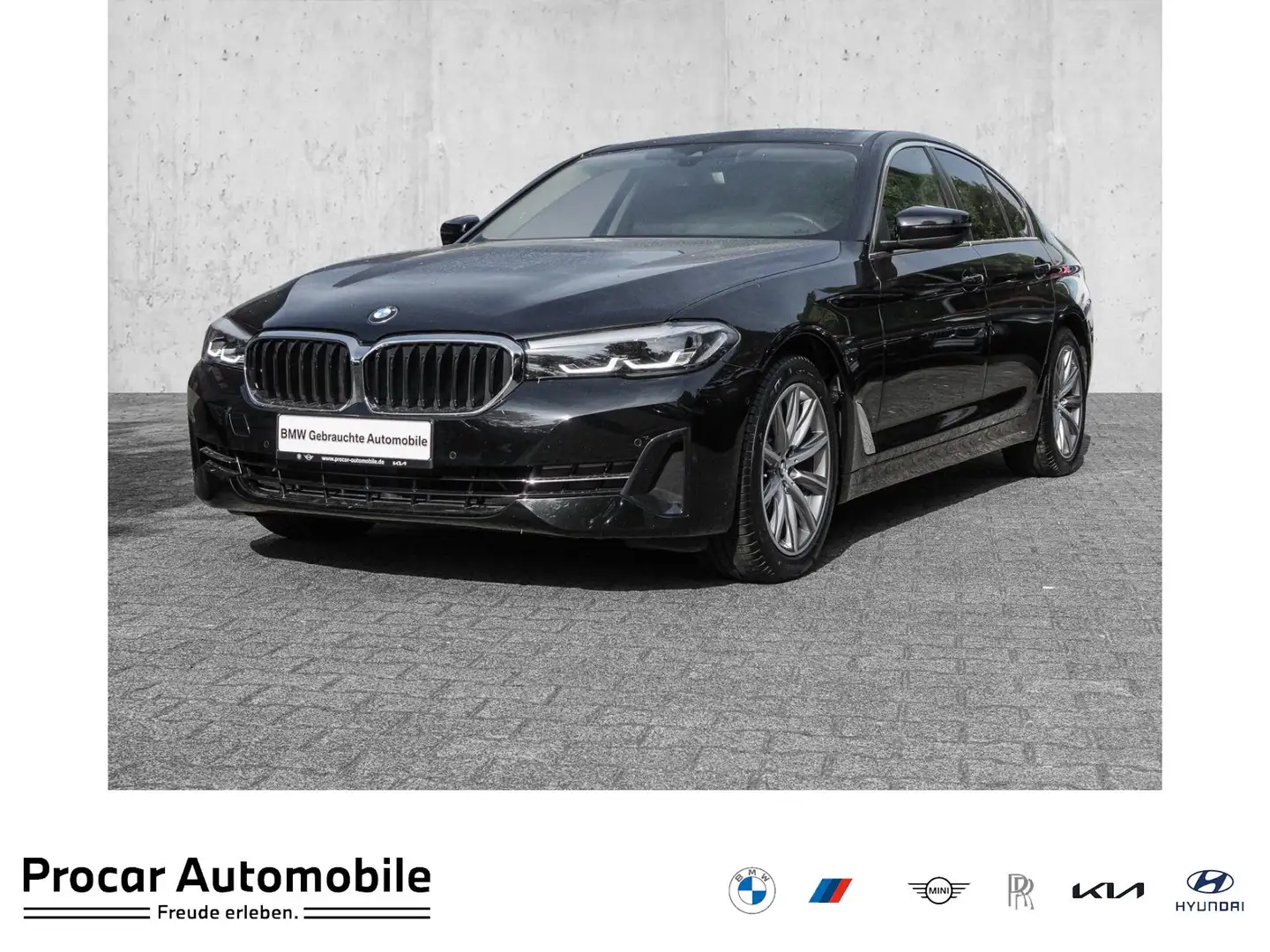 BMW 520 d A Head-Up DAB LED WLAN Parkassistent Shz Schwarz - 1