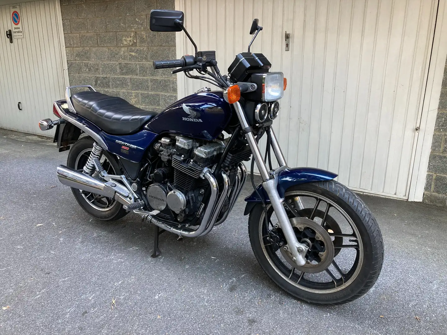 Honda CB 650 Nighthawke RC13 Albastru - 1
