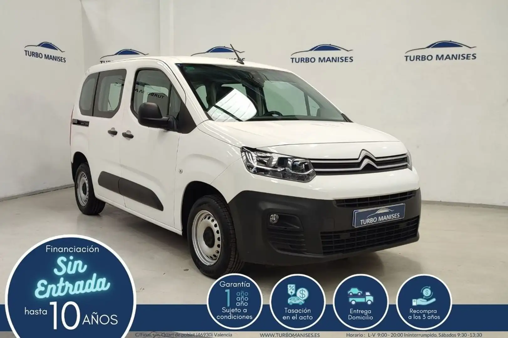 Citroen Berlingo Talla M BlueHDi 100 LIVE Blanco - 1