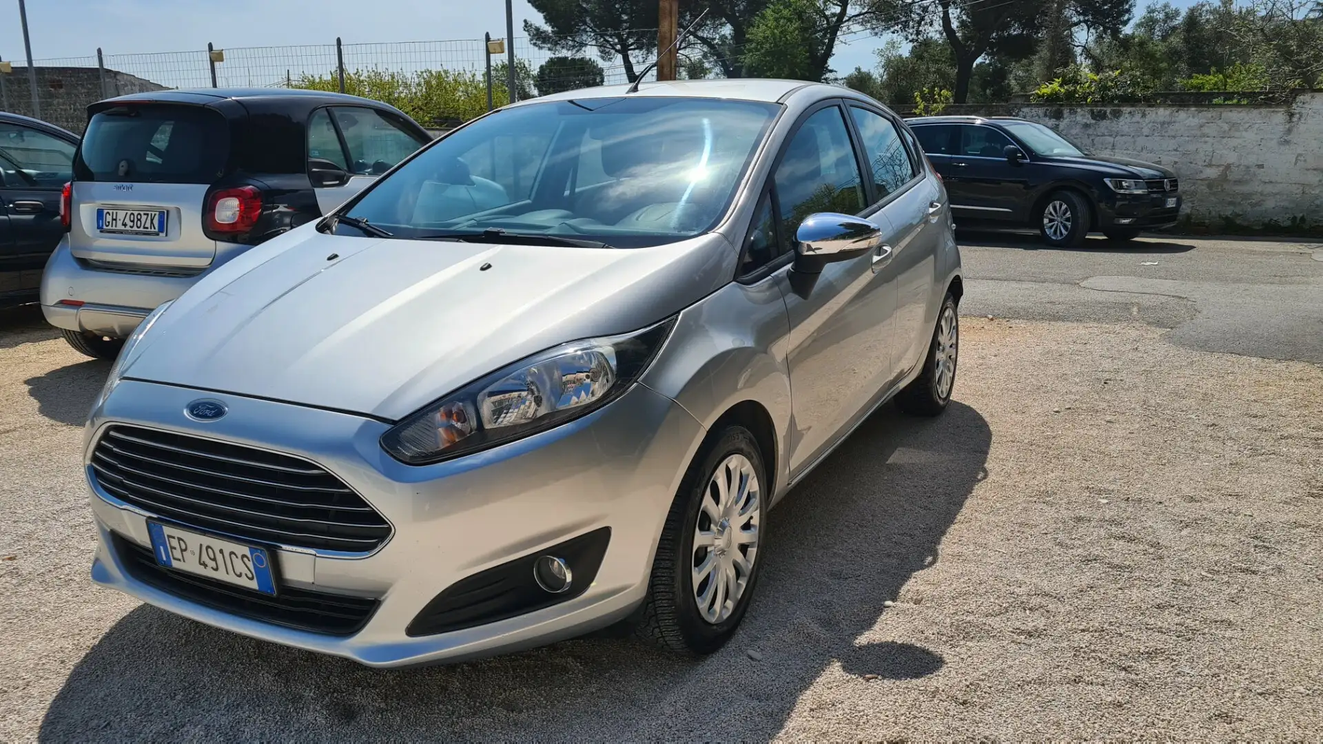 Ford Fiesta 1.5 TDCi 75CV 5 porte PERFETTISSIMA Plateado - 1