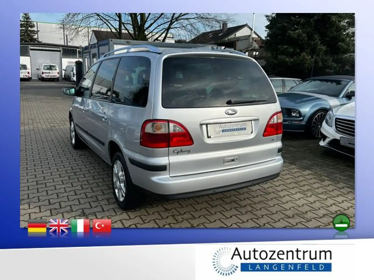 Ford Galaxy 2.3 16V Ghia *6 SITZE*TÜV NEU*XENON* Argent - 2