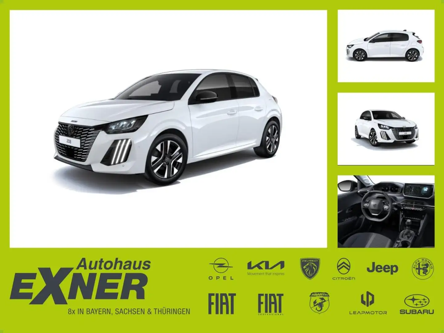 Peugeot 208 Allure | KURZFRISTIG VERFÜGBAR | Privat Weiß - 1