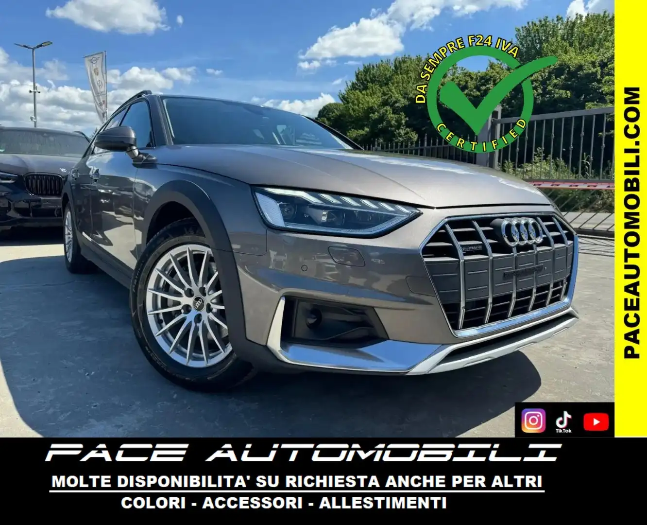 Audi A4 allroad 40D/QUATTRO/LED/FORNIAMO F24 IVA PAGATA Bronzo - 1