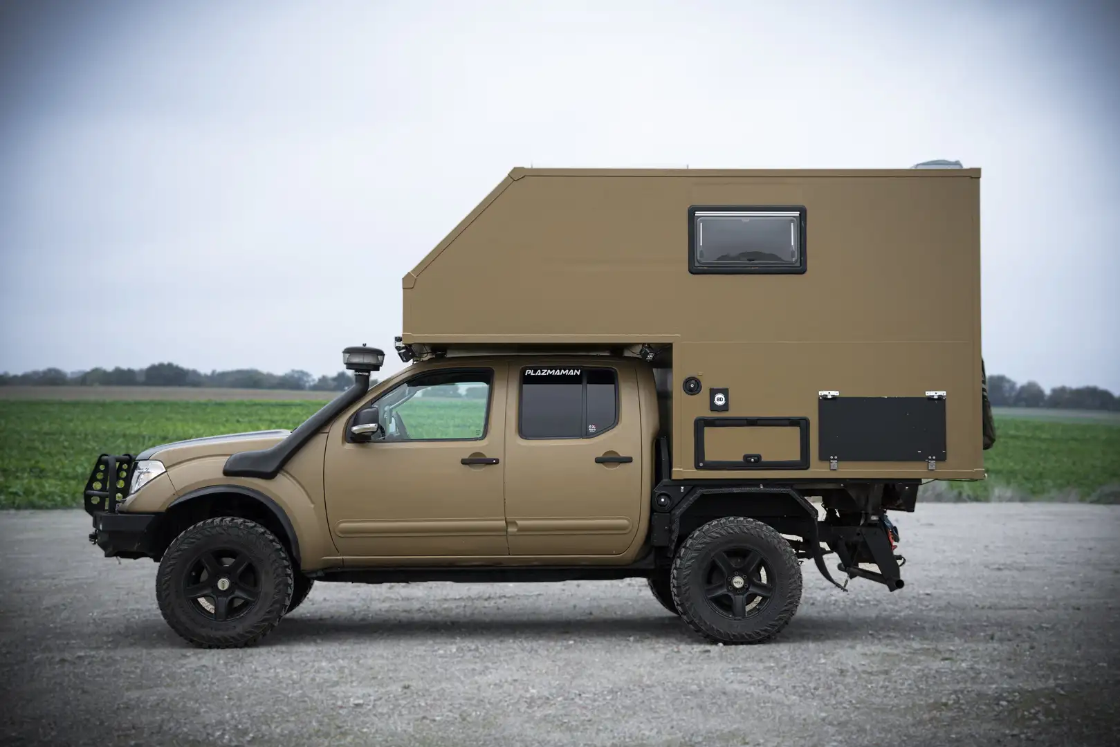 Nissan Navara Offroad Camper Expeditionsmobil Bej - 2