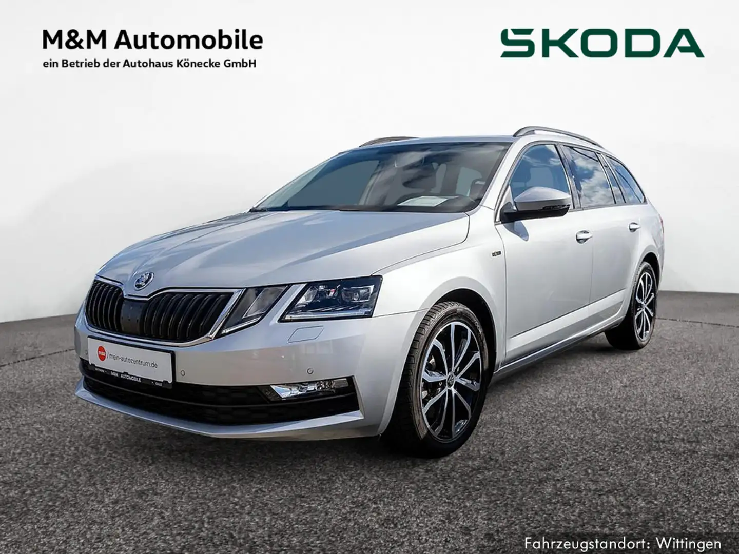 Skoda Octavia Combi 1.5 TSI Soleil AHK LED KAMERA N Silber - 1
