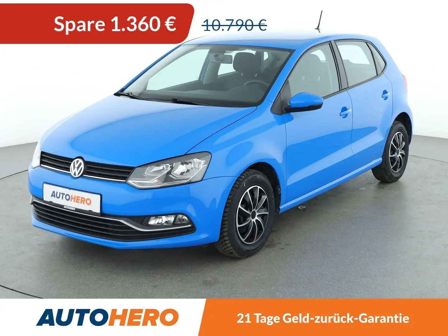 Volkswagen Polo 1.2 TSI Comfortline BMT*KLIMA*GARANTIE* Azul - 1