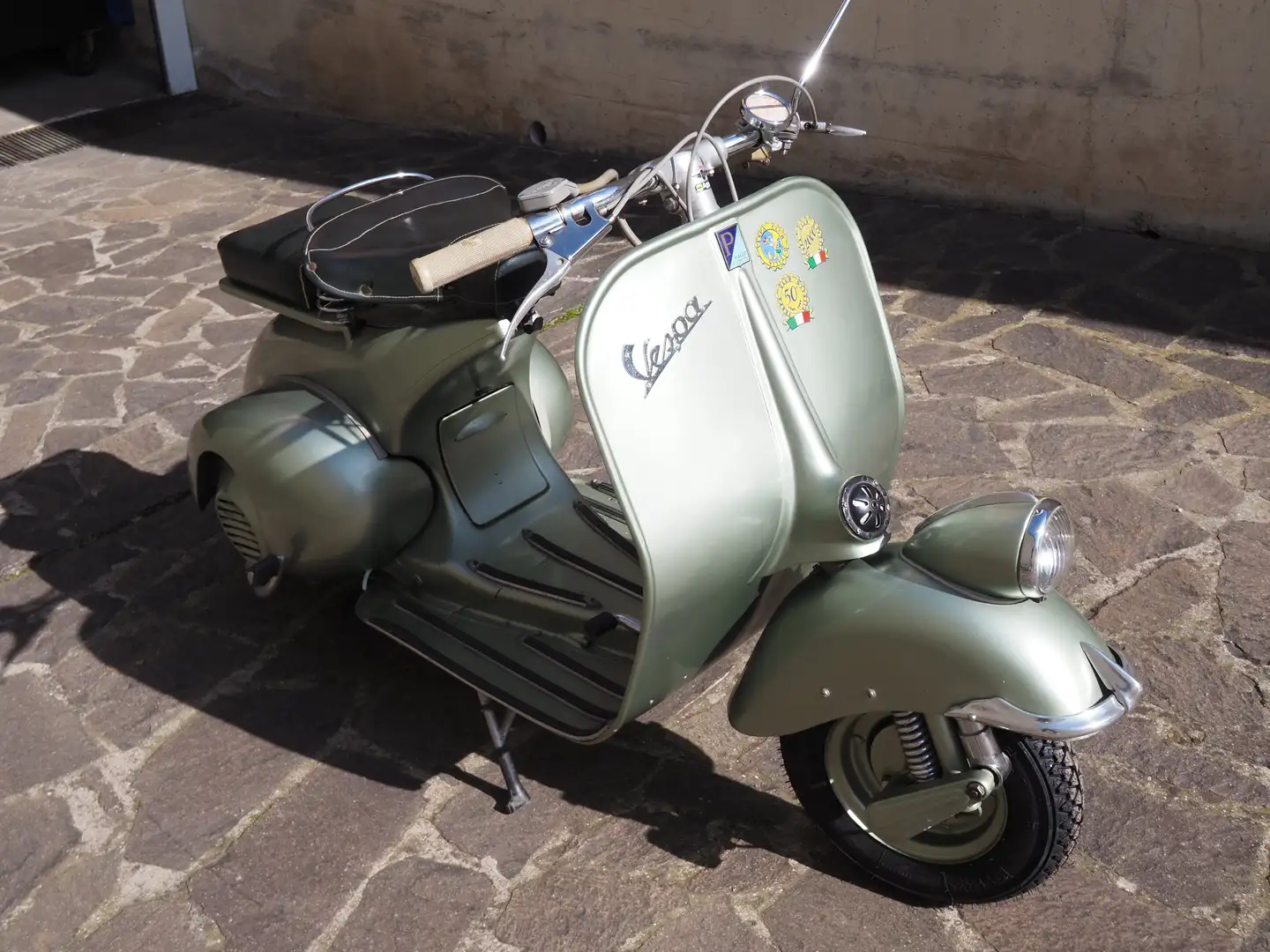 Vespa 125 faro basso VACANZE ROMANE Verde - 1