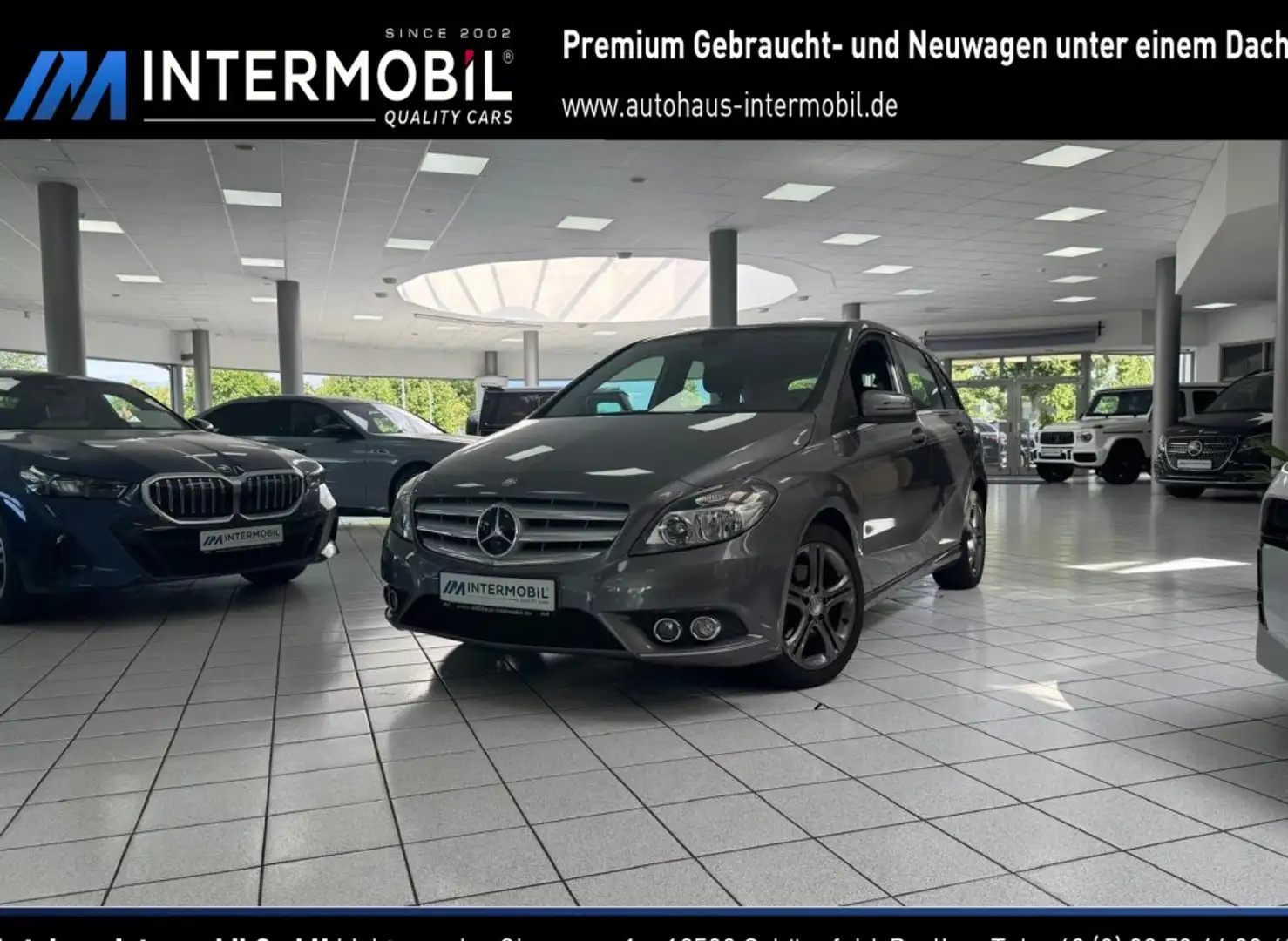 Mercedes-Benz B 200 Automatik*EFH*TOTW*Klima*Sitzheizung*PDC Grau - 1
