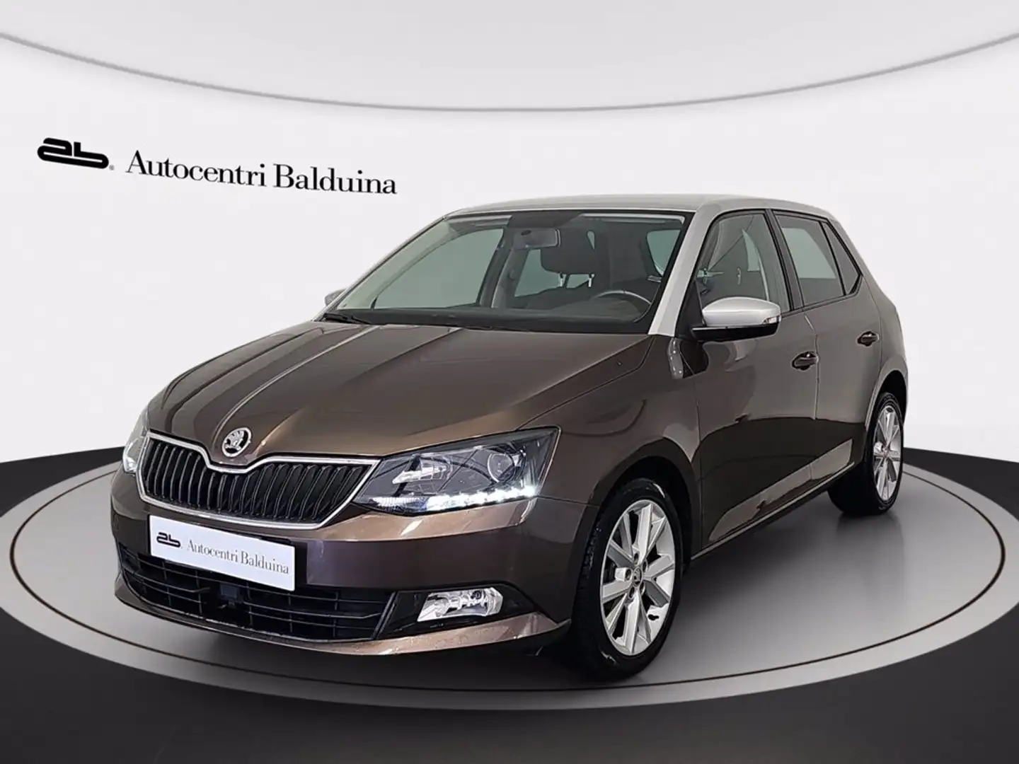 Skoda Fabia 1.4 tdi twin color design edition nero 75cv Marrone - 1
