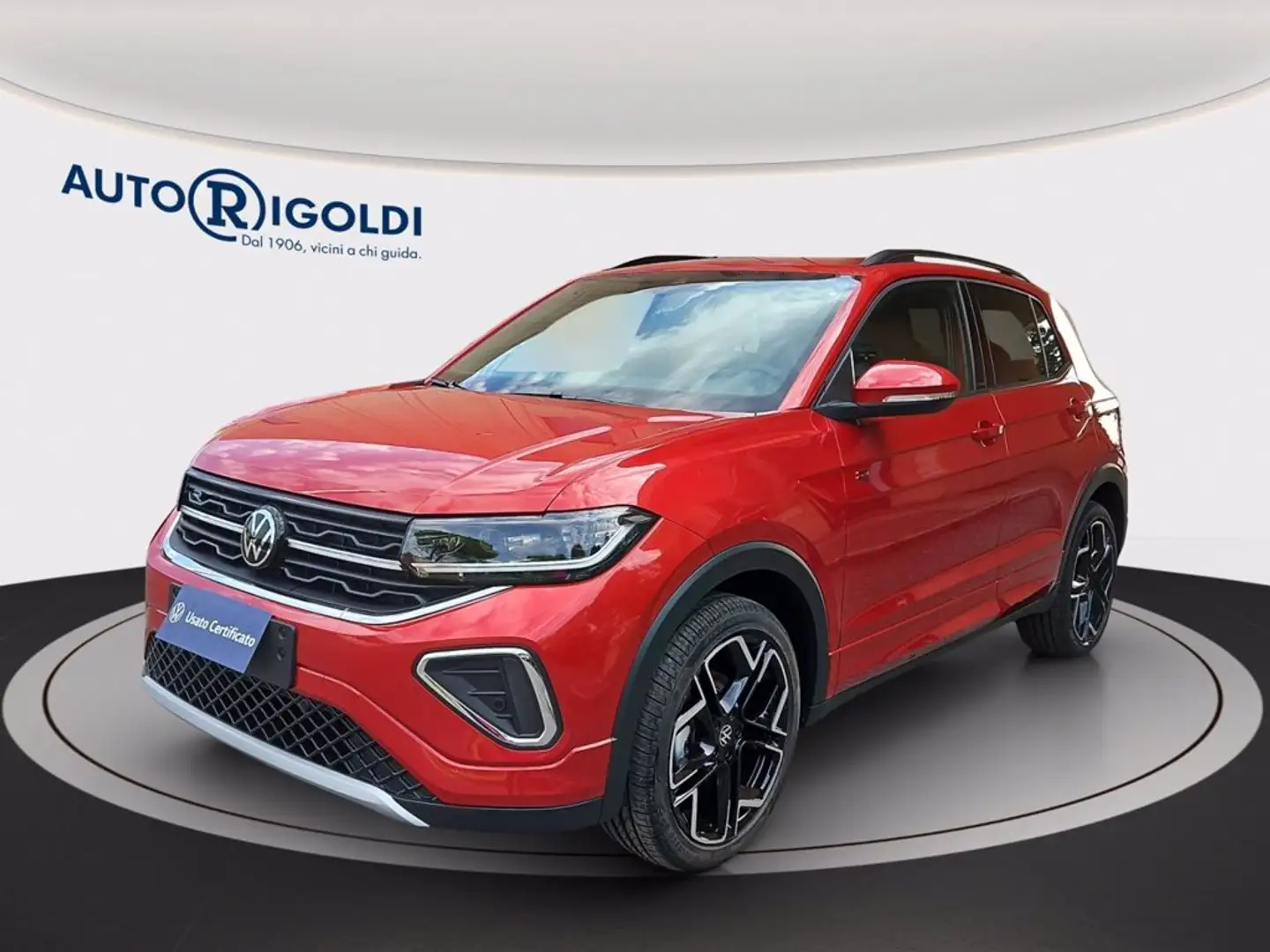 Volkswagen T-Cross 1.0 tsi r-line 115cv Roşu - 1