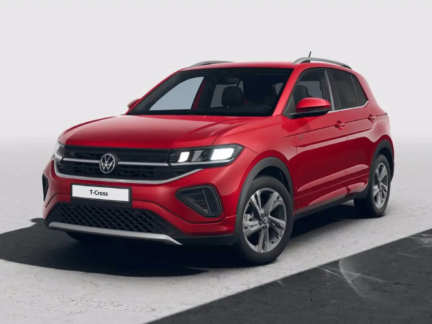 Volkswagen T-Cross 1.0 tsi r-line 115cv Rosso - 1