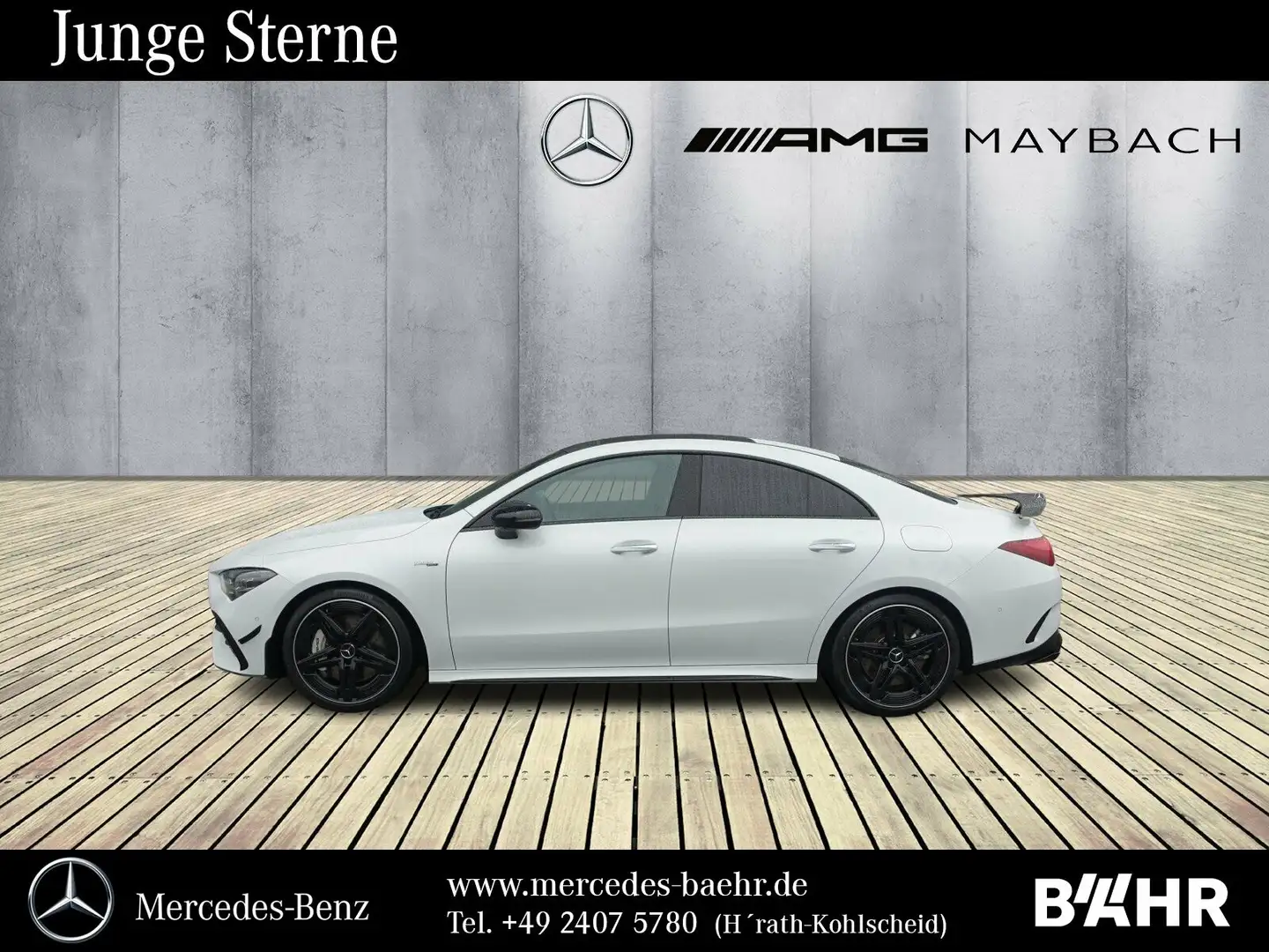 Mercedes-Benz CLA 35 AMG CLA 35 AMG 4M Night+Aero/Pano/Multibeam/RFK/19" Blanco - 2
