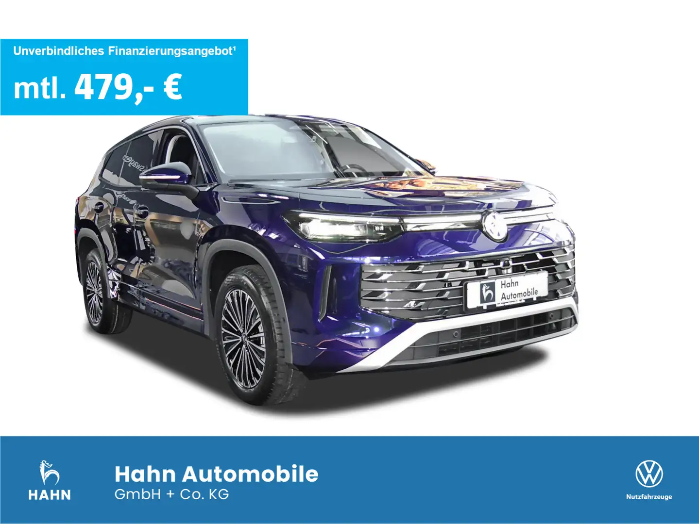 Volkswagen Tayron Elegance 1,5 l eTSI OPF 110 kW AHK Mauve - 1