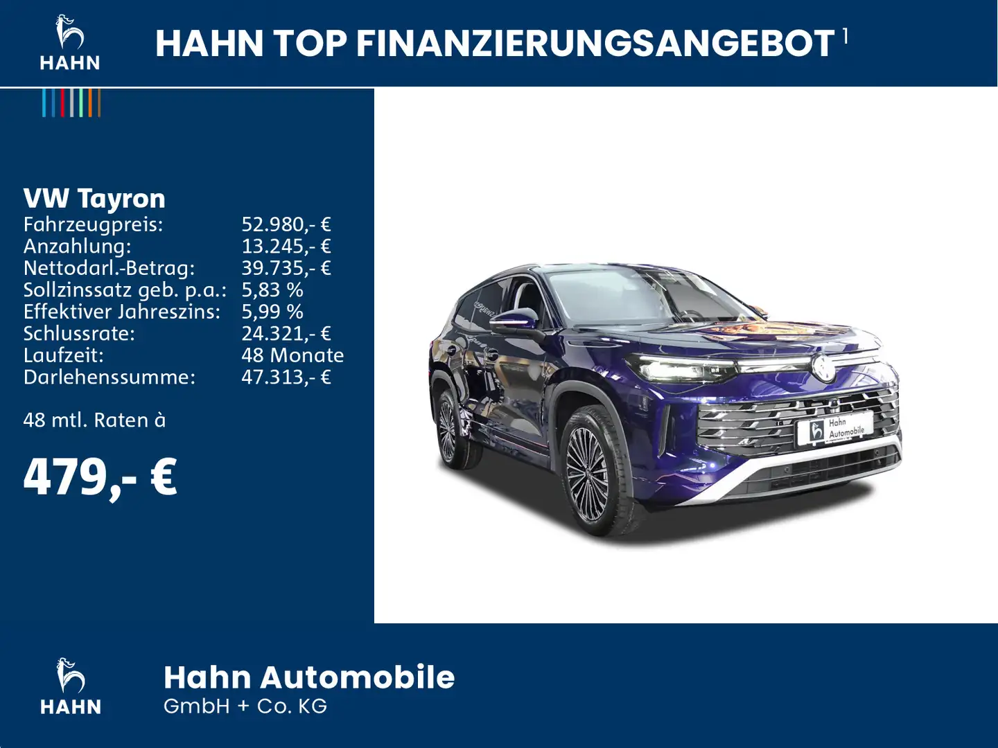 Volkswagen Tayron Elegance 1,5 l eTSI OPF 110 kW AHK Mauve - 2