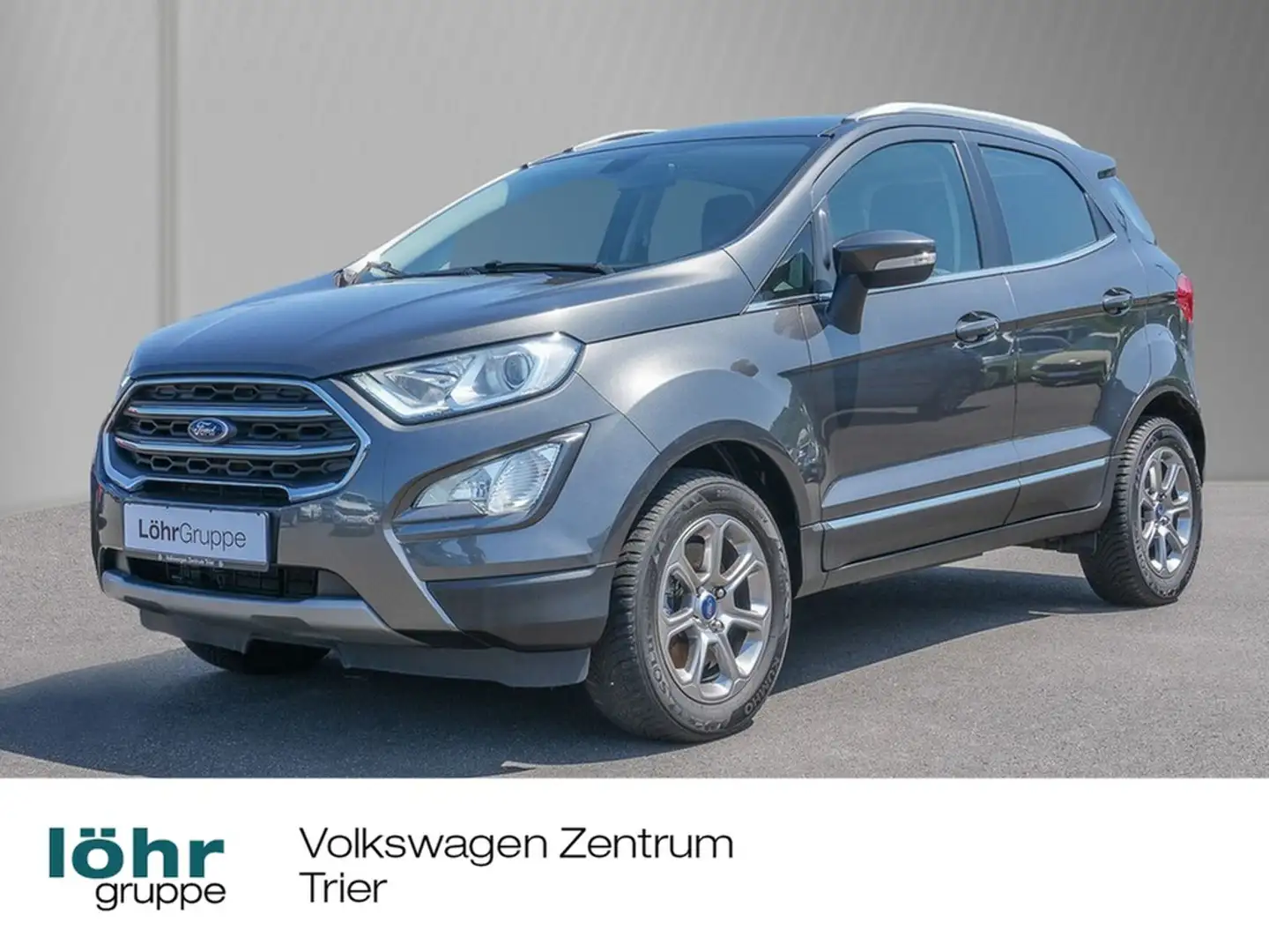 Ford EcoSport 1.0 EcoBoost Titanium Navi Grijs - 1