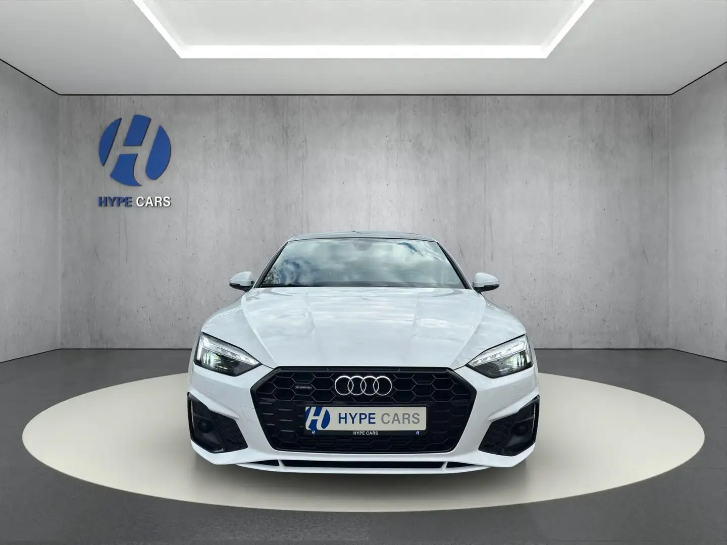 Audi A5 3x S Line qtr Virtual Matrix Pano B&O RFK ACC Blanc - 2