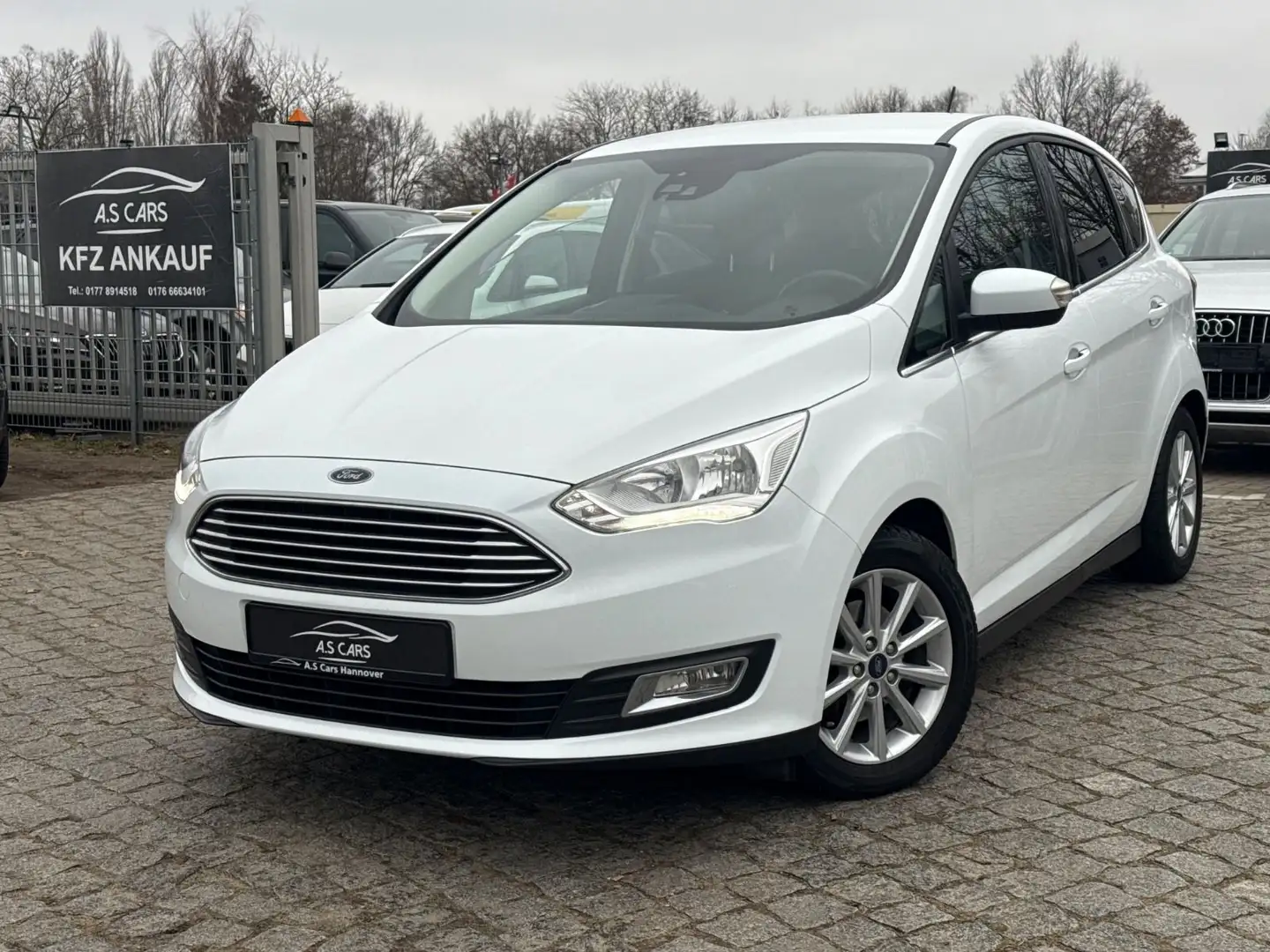 Ford C-Max C-MAX 1.5 TDCI Titanium*Autm*NAV*KLIMA*Euro6 Weiß - 1