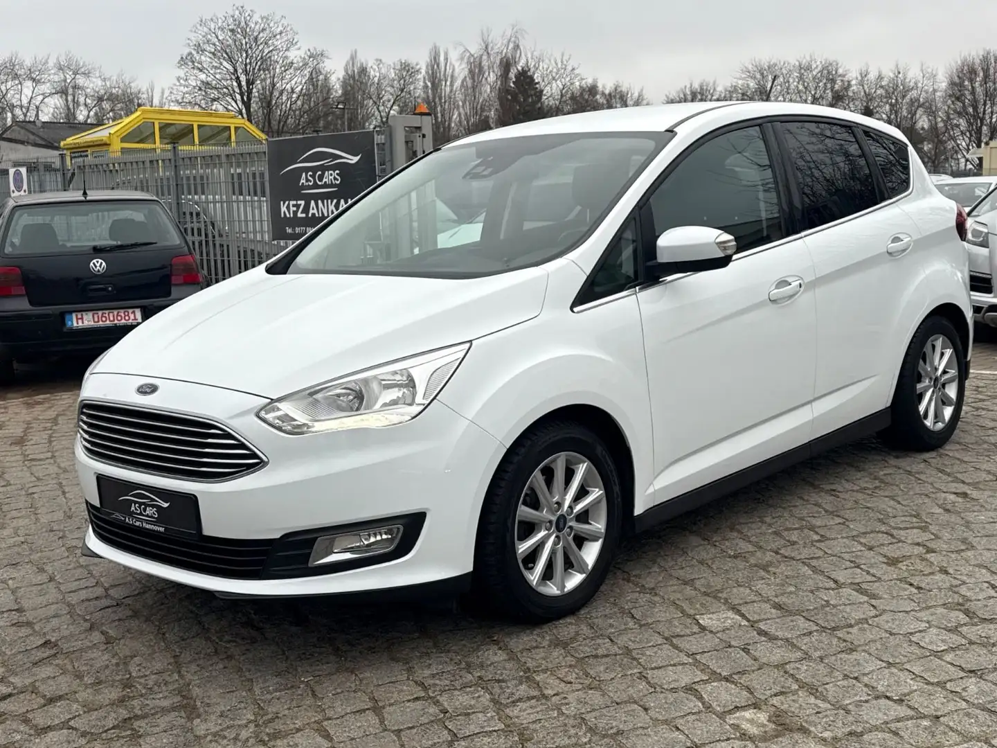 Ford C-Max C-MAX 1.5 TDCI Titanium*Autm*NAV*KLIMA*Euro6 Weiß - 2
