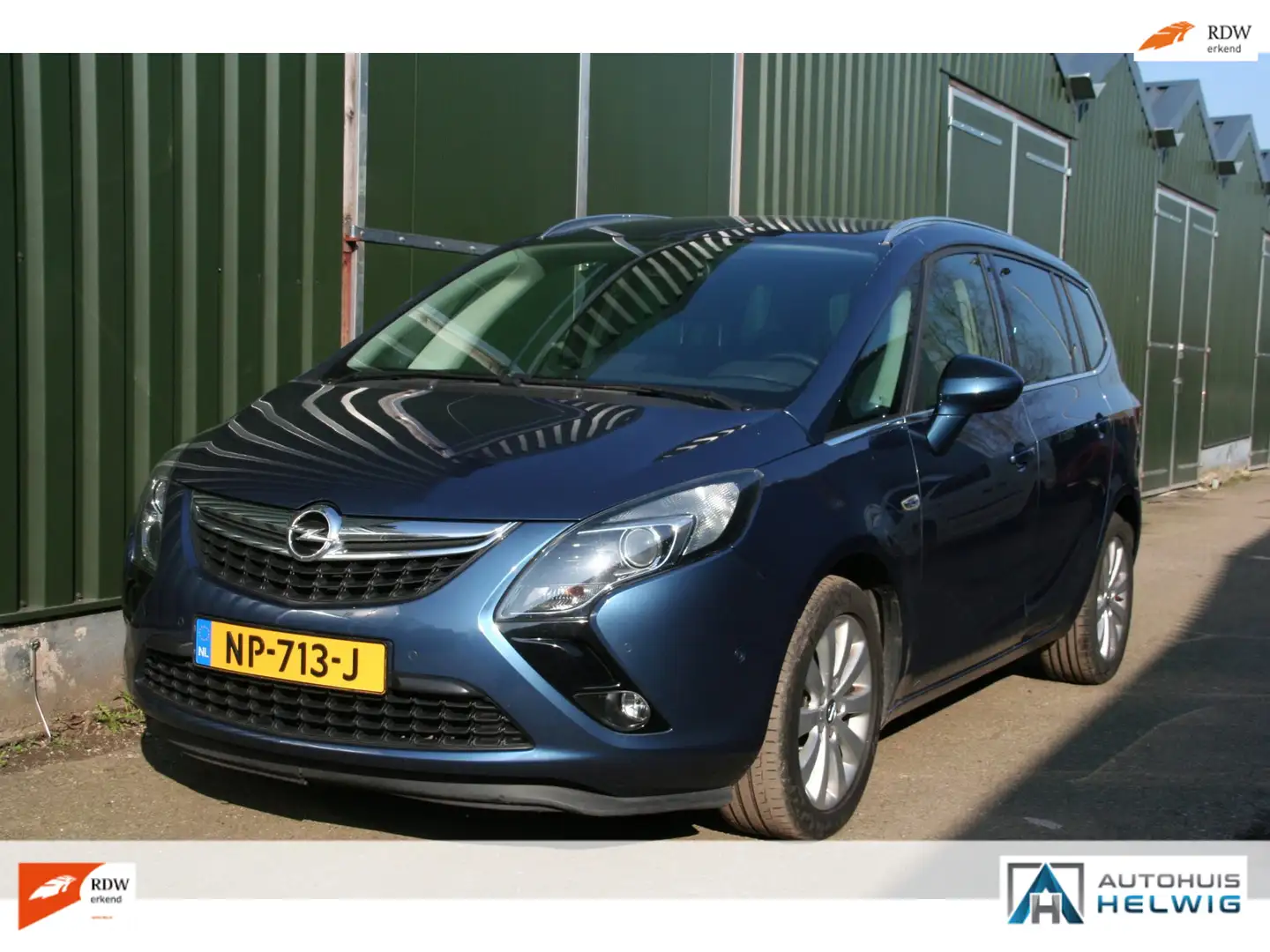Opel Zafira Tourer 1.4 Innovation 7 PERSOONS AUTOMAAT AIRCO, NAVIGATI Blau - 1