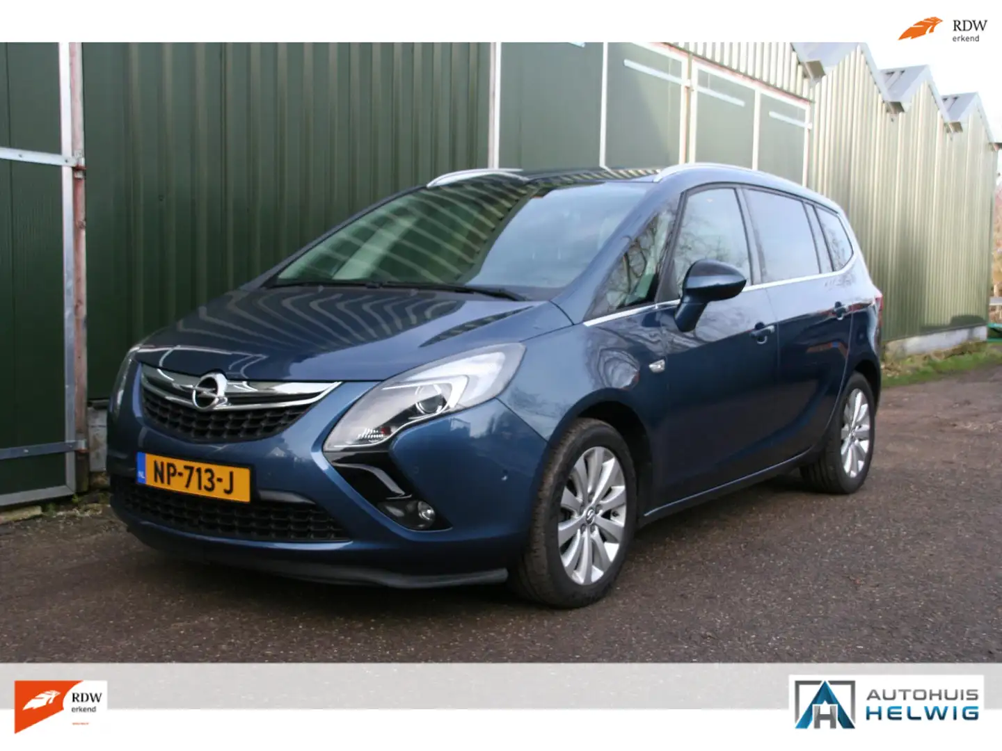 Opel Zafira Tourer 1.4 Innovation 7 PERSOONS AUTOMAAT AIRCO, NAVIGATI Bleu - 1