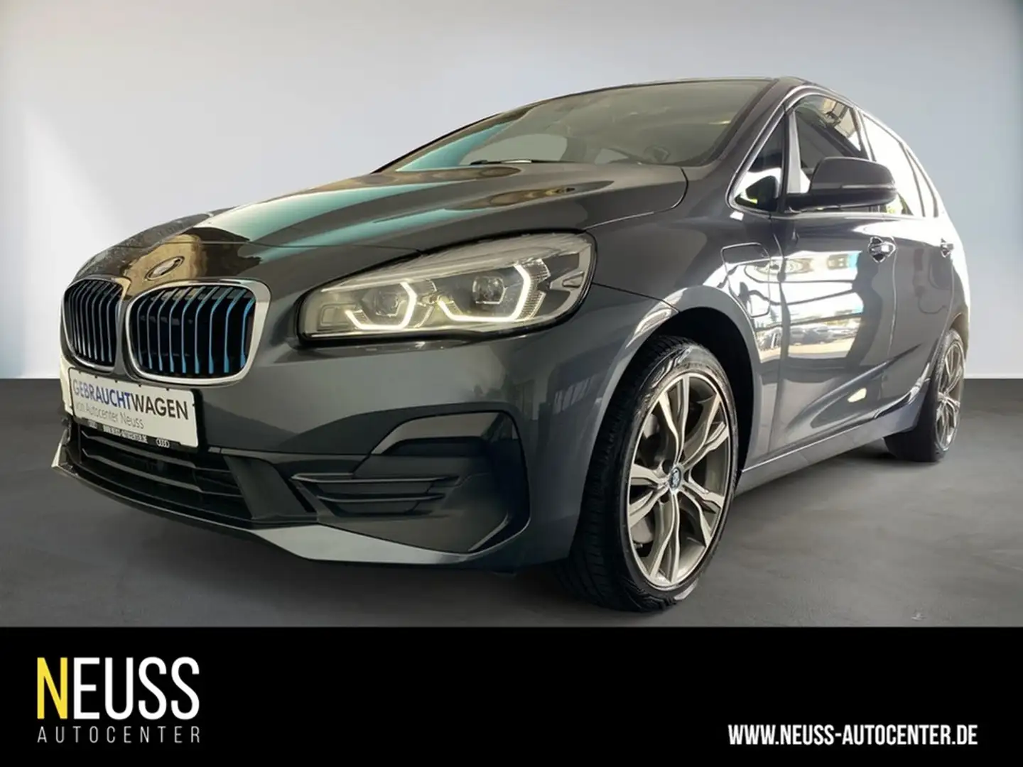 BMW 225 Active Tourer 225xe Sport Line NAVI+PDC+RFK+SHZ Gris - 1