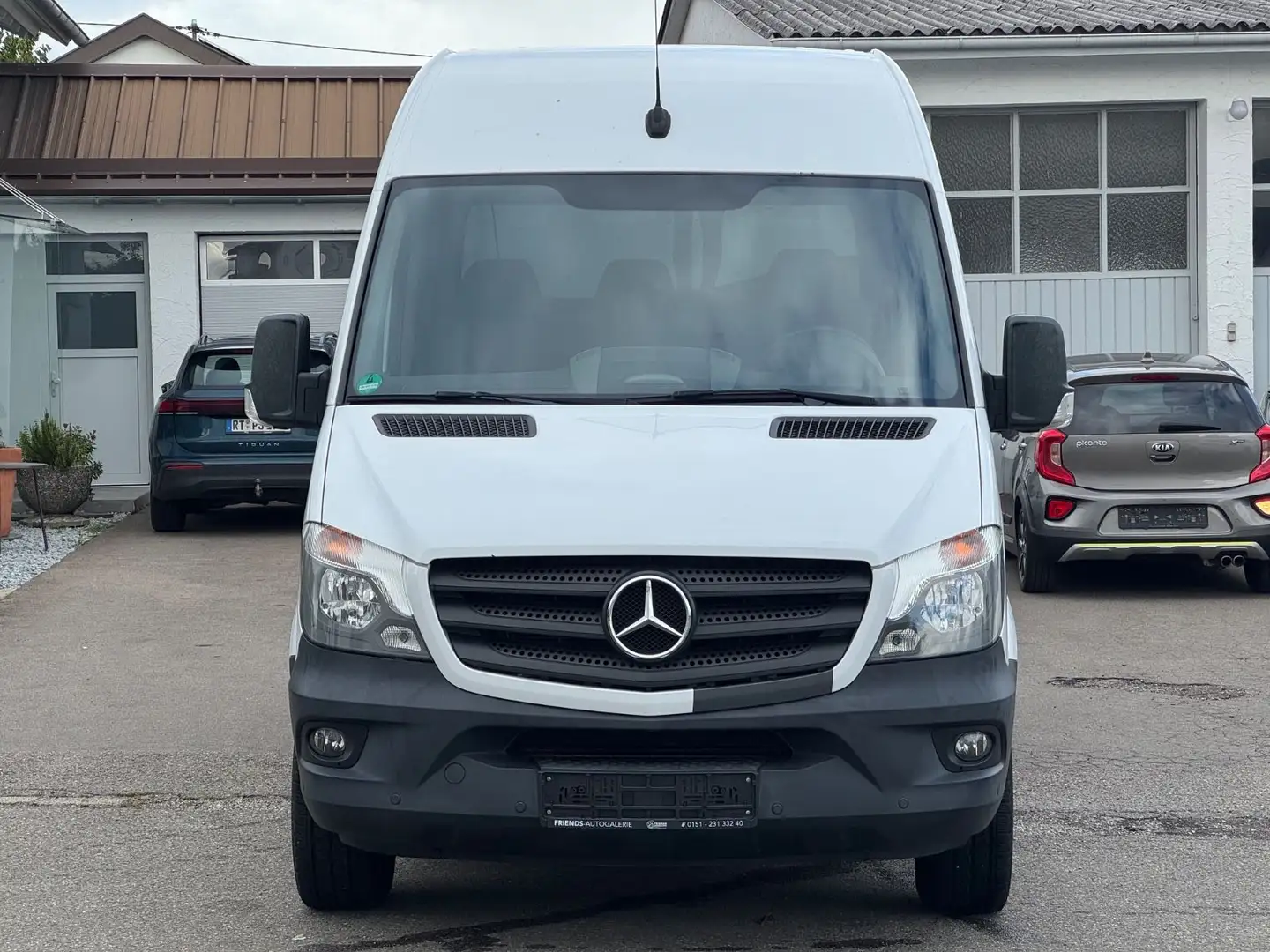 Mercedes-Benz Sprinter Kasten 316 CDI|AHK|TEMPOMAT|PDC Weiß - 2