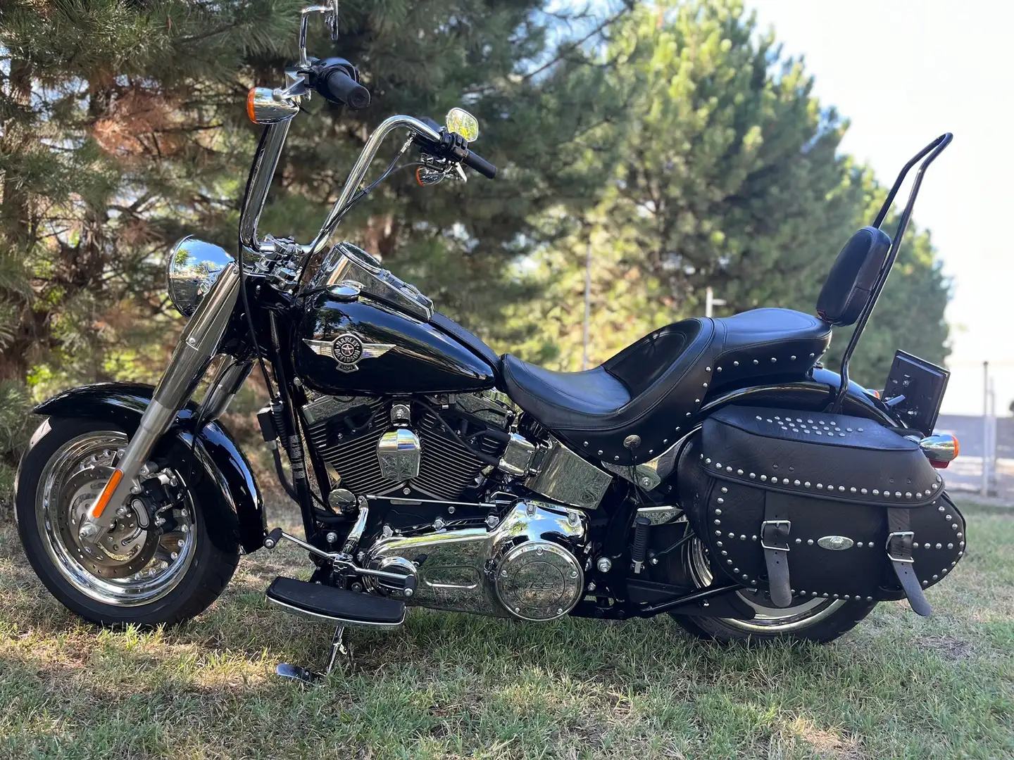Harley-Davidson Fat Boy Schwarz - 1