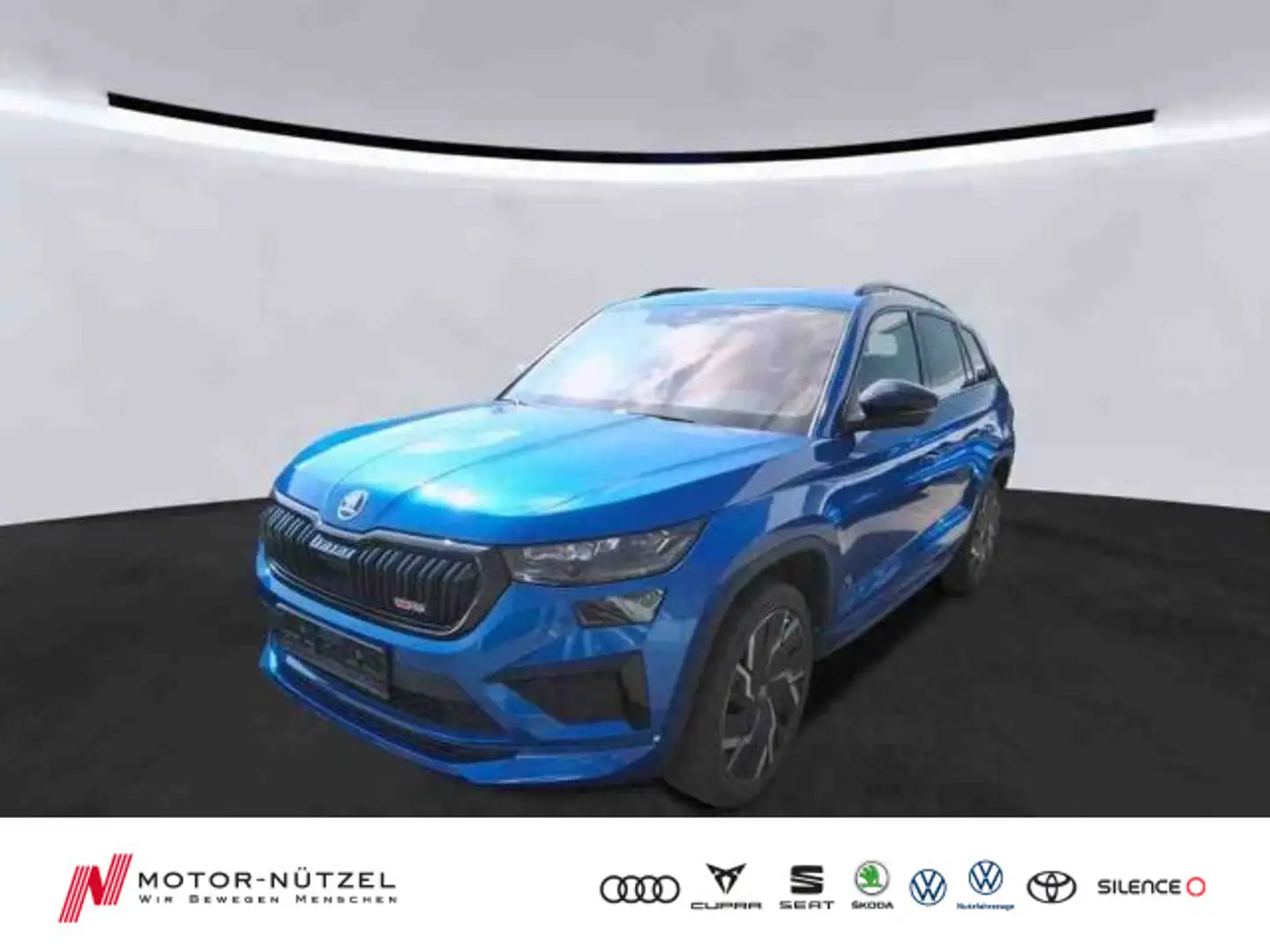 Skoda Kodiaq RS 2.0 TSI 4x4 DSG MATRIX+STDHZG+AHK+PANO Blauw - 1