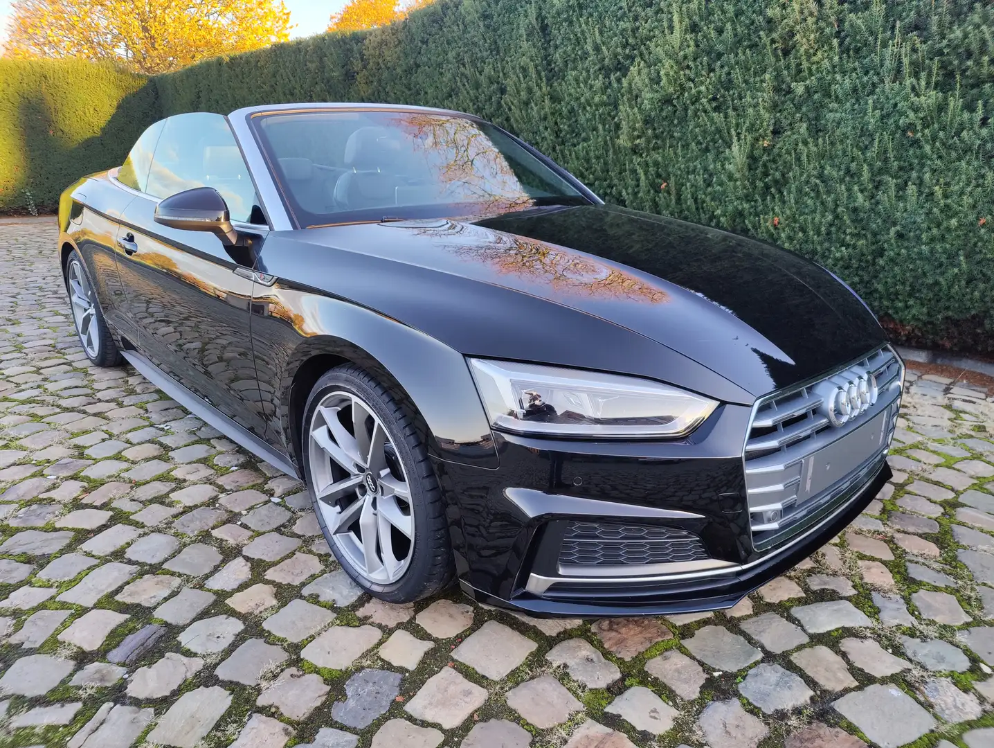 Audi A5 A5 Cabrio 40 TFSI S tronic S-line Noir - 1