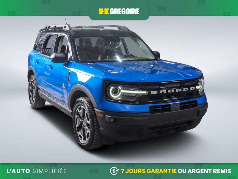 2022 Ford Bronco Sport Outer Banks 4WD AUTO A/C MAGS CUIR NAV CAM RECUL B