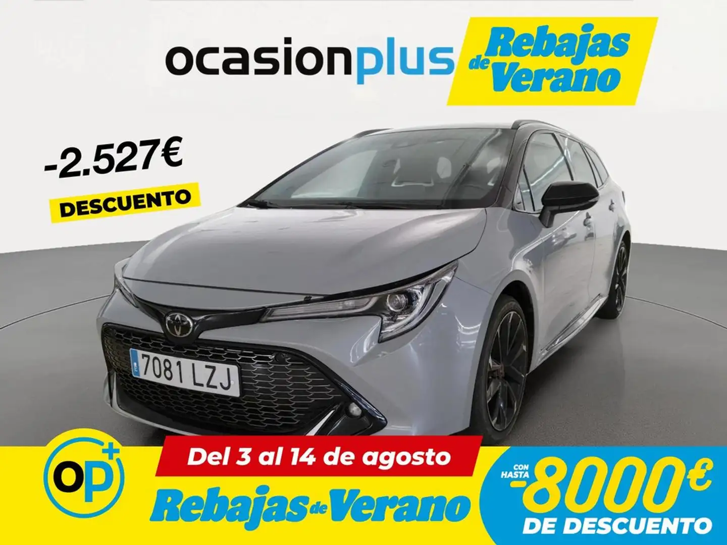 Toyota Corolla Touring Sports 180H GR-Sport Gris - 1