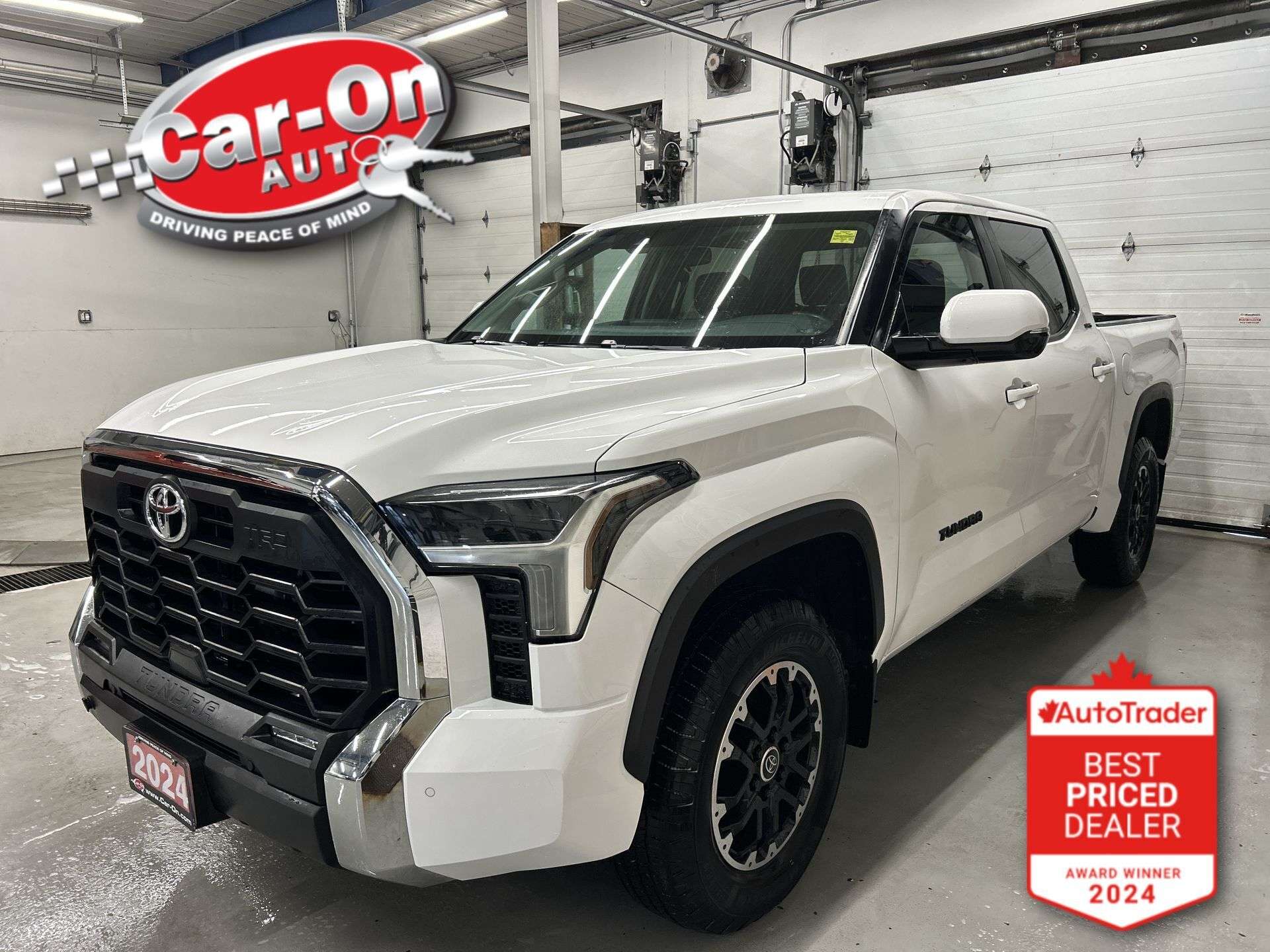 White 2024 Toyota Tundra Pickup Truck Automatic