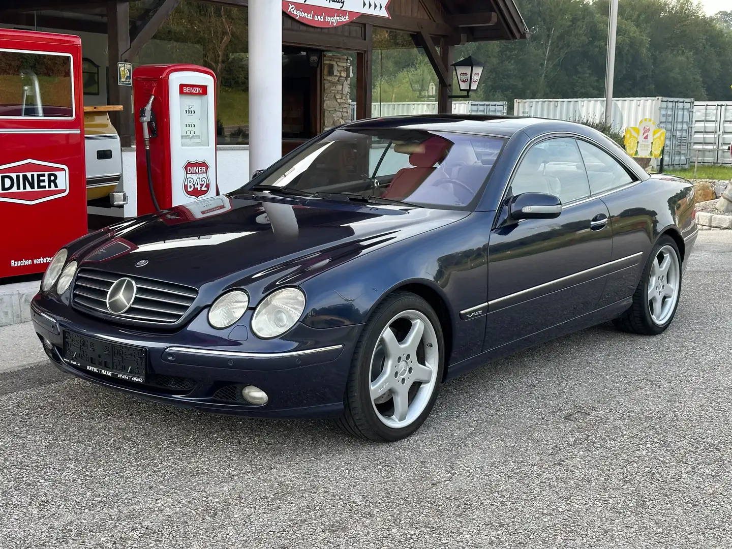 Mercedes-Benz CL 600 Aut. V12 Kék - 1