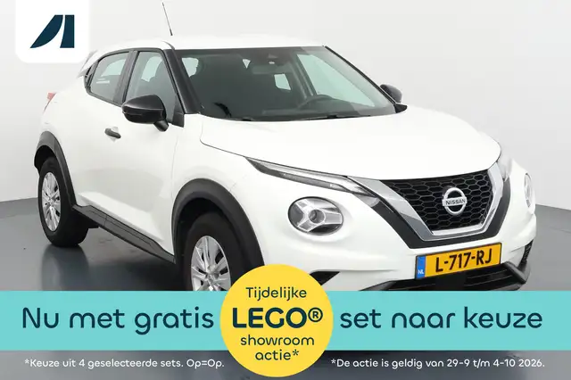 Nissan Juke 1.0 DIG-T Visia Compact en wendbaar voor de drukke