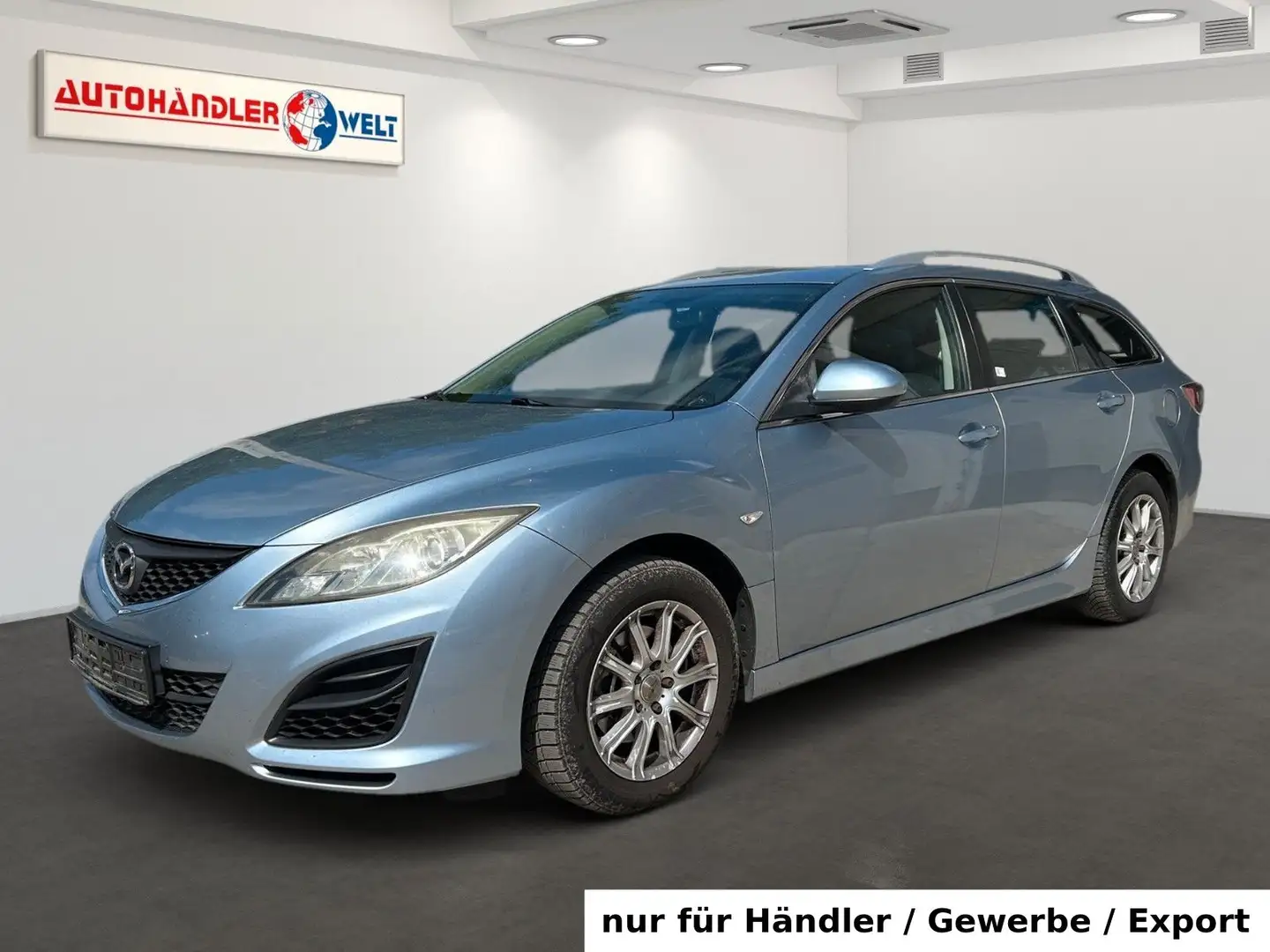Mazda 6 Kombi 2.2 CD AAC PDC AHK Blau - 1