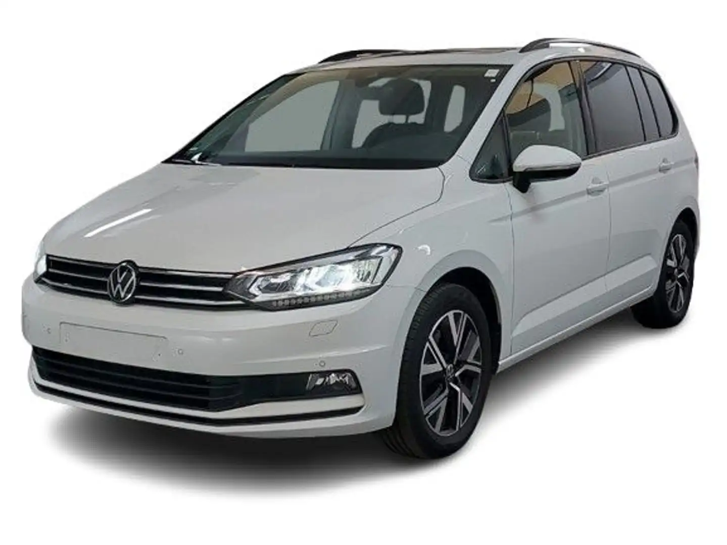 Volkswagen Touran Business STHZ 7Sitz PANO RFK EasyOpen AHK Wit - 1