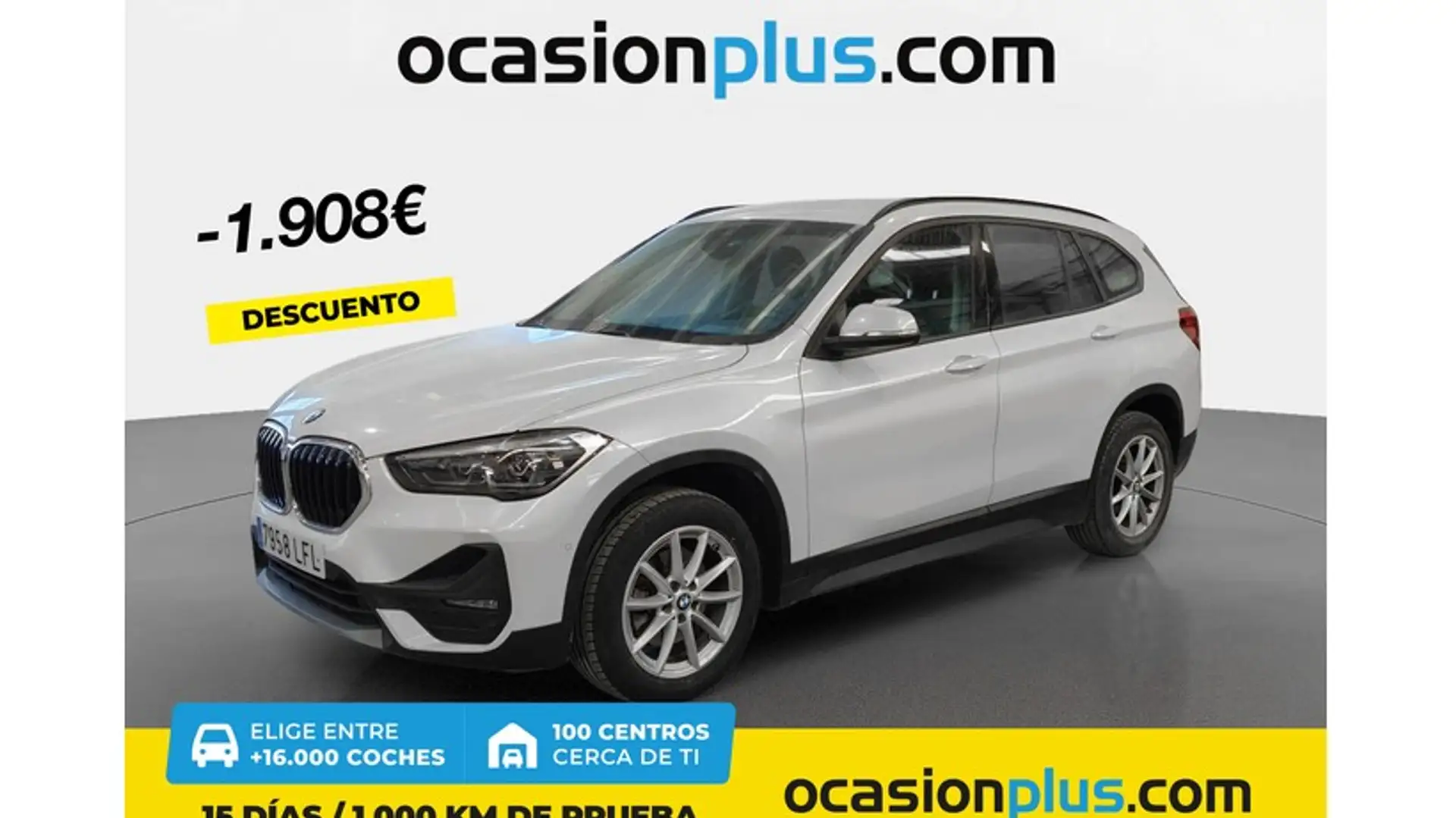 BMW X1 sDrive 18dA Business Blanc - 1