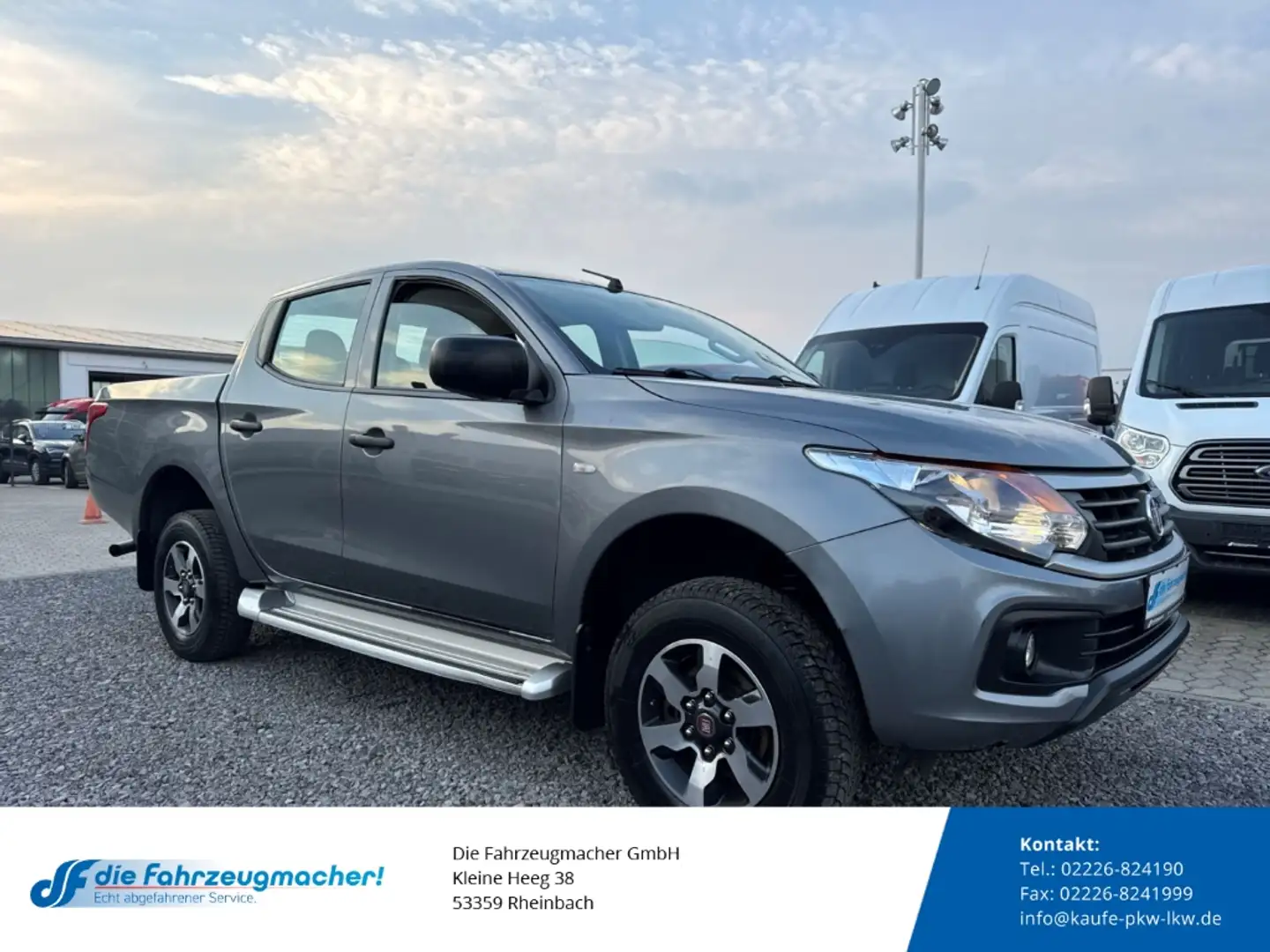 Fiat Fullback Double Cab 4x4 2.4 MultiJet Export Grey - 1
