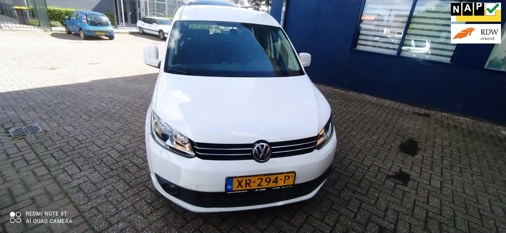 Volkswagen Caddy Maxi 1.6 TDI Highline AUTOMAAT/ 7 PERSONEN /193000 Weiß - 1