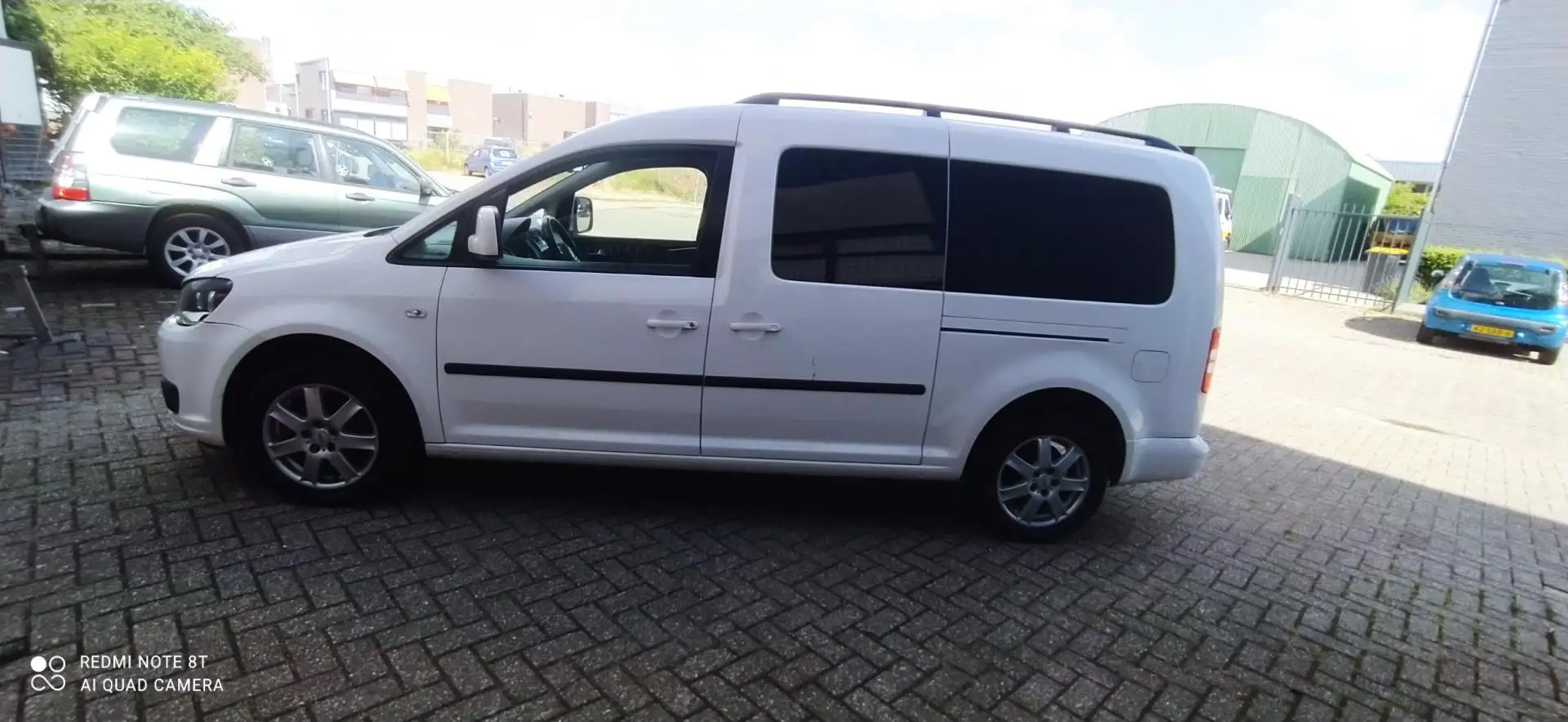 Volkswagen Caddy Maxi 1.6 TDI Highline AUTOMAAT/ 7 PERSONEN /193000 Weiß - 2