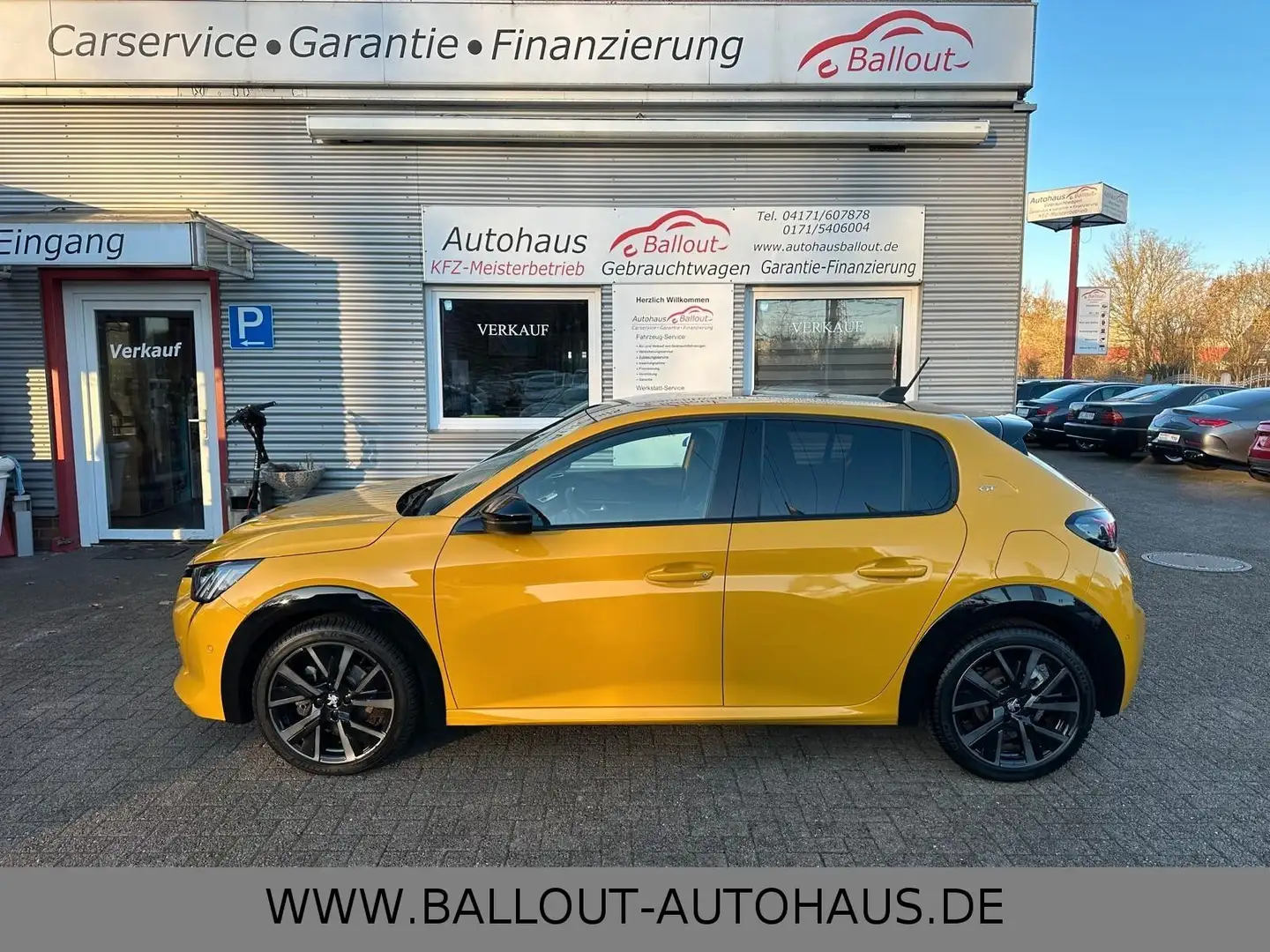 Peugeot 208 GT Pack*1.HAND*MASSAGE*LED*CARPLAY*VOLLLEDER Jaune - 1
